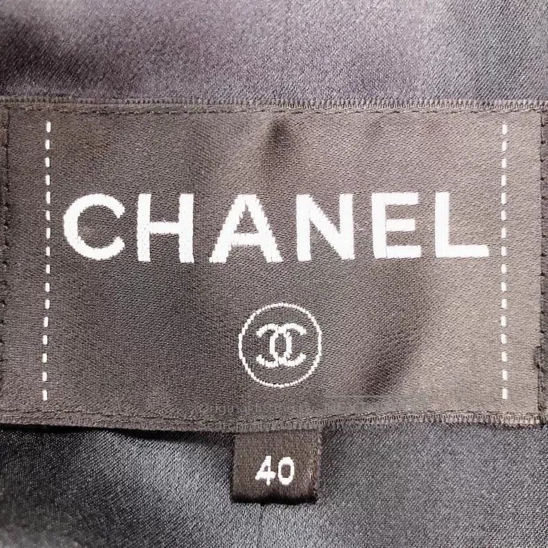 Chanel Chanel 18K black and white leaf pattern jacket Size S / US 4 / IT 40 - 5 Thumbnail