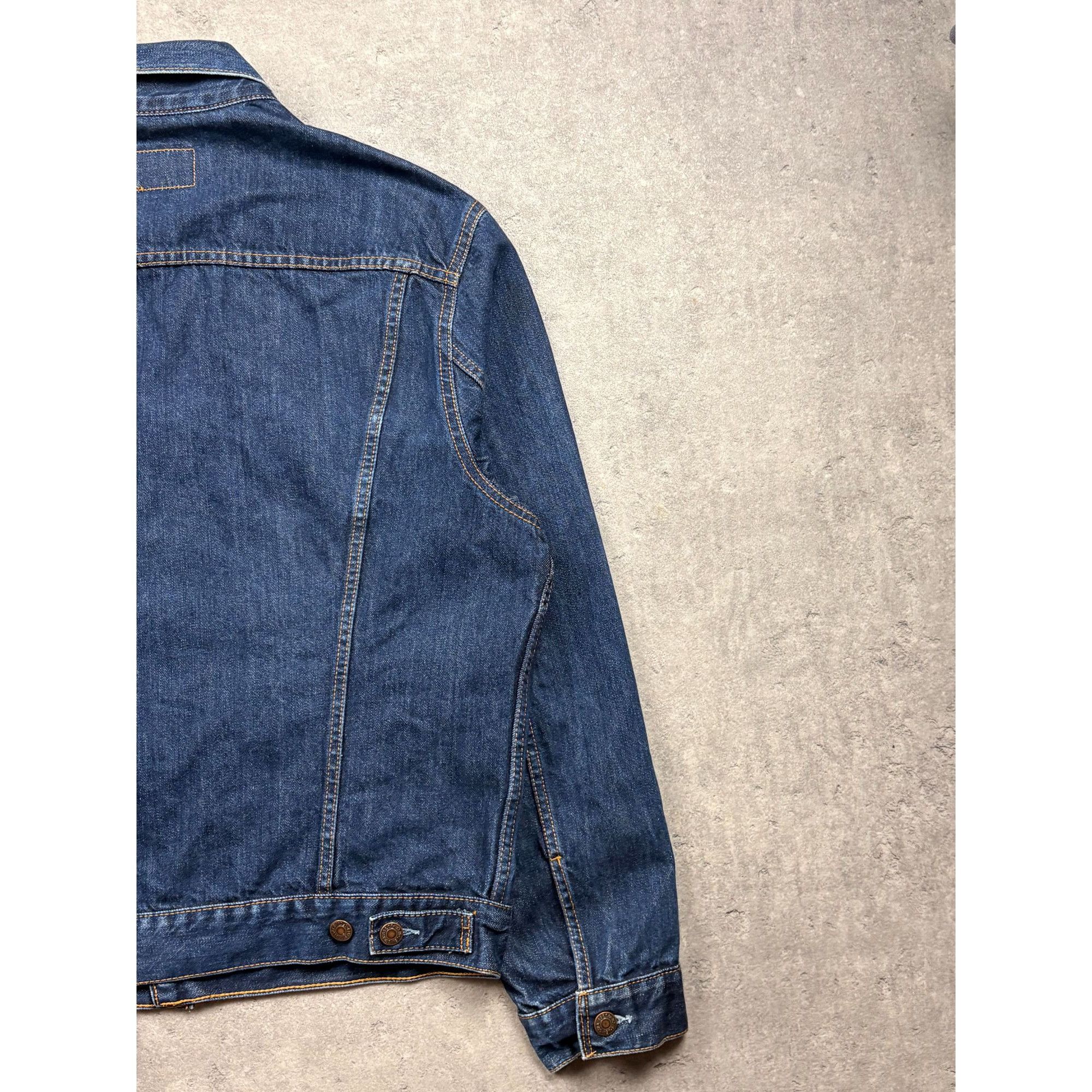 Levi's Levis Vintage Denim Trucker Jacket 70550 Large Button-Up Blu Size US L / EU 52-54 / 3 - 10 Thumbnail