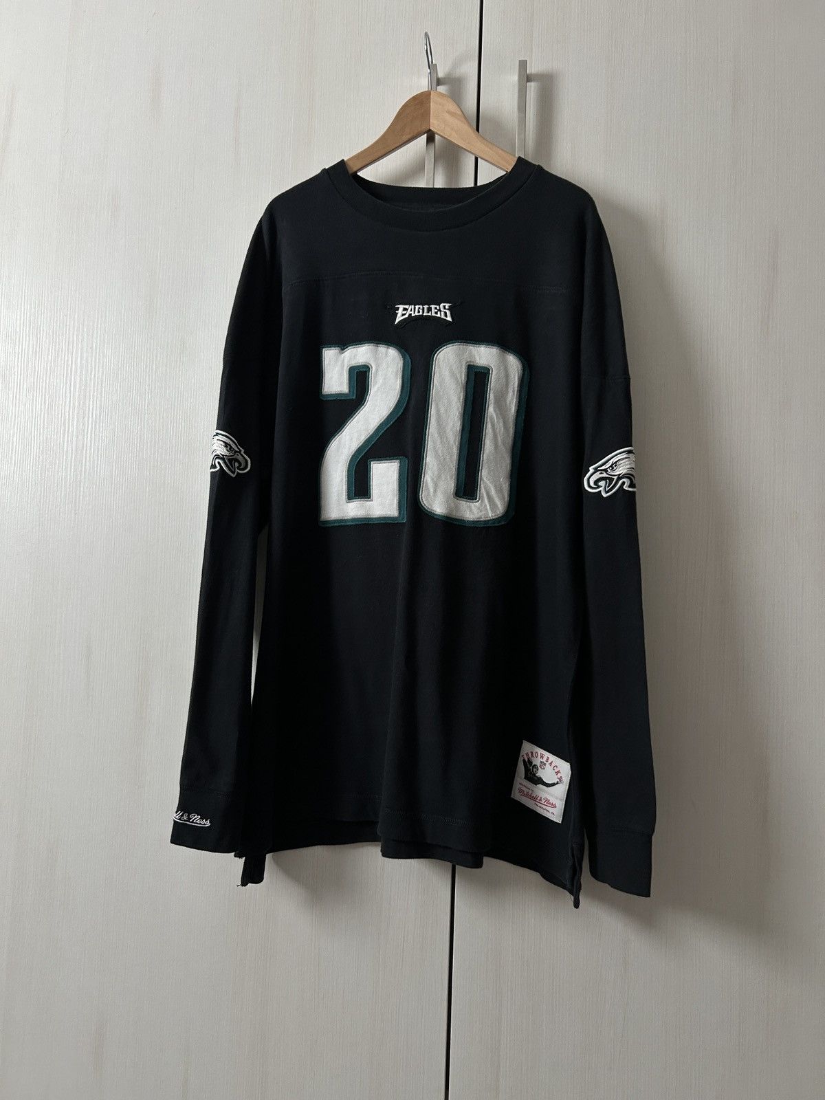 NFL Brian Dawkins Philadelphia Eagles Mitchell & Ness Big logo Size US XXL / EU 58 / 5 - 3 Thumbnail