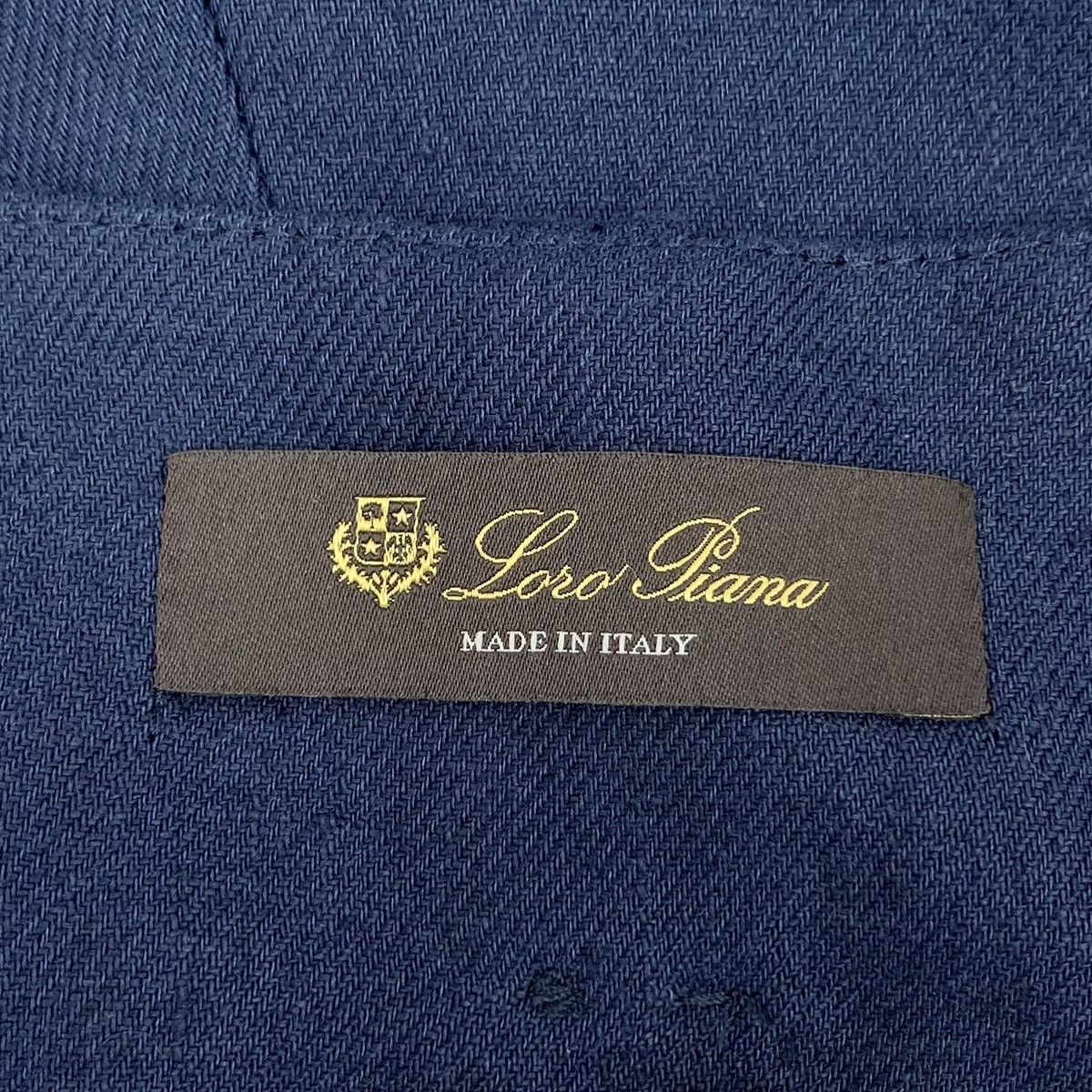 Loro Piana Loro Piana Dark Blue Linen Casual Trousers K26WX Size 28" / US 6 / IT 42 - 5 Thumbnail