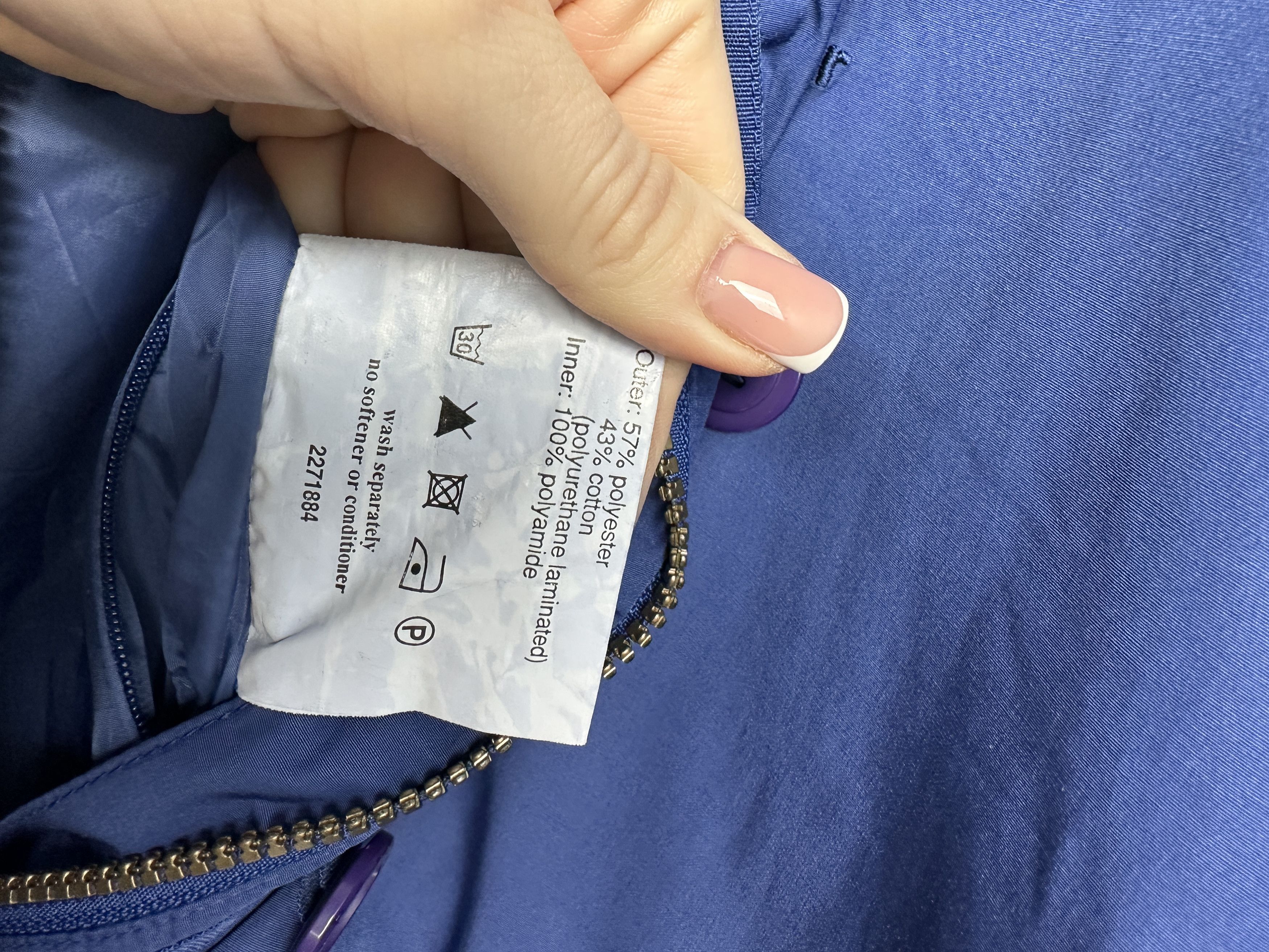 Barbour × Vintage Barbour Womens Vintage Windbreaker Jacket Size M / US 6-8 / IT 42-44 - 8 Thumbnail