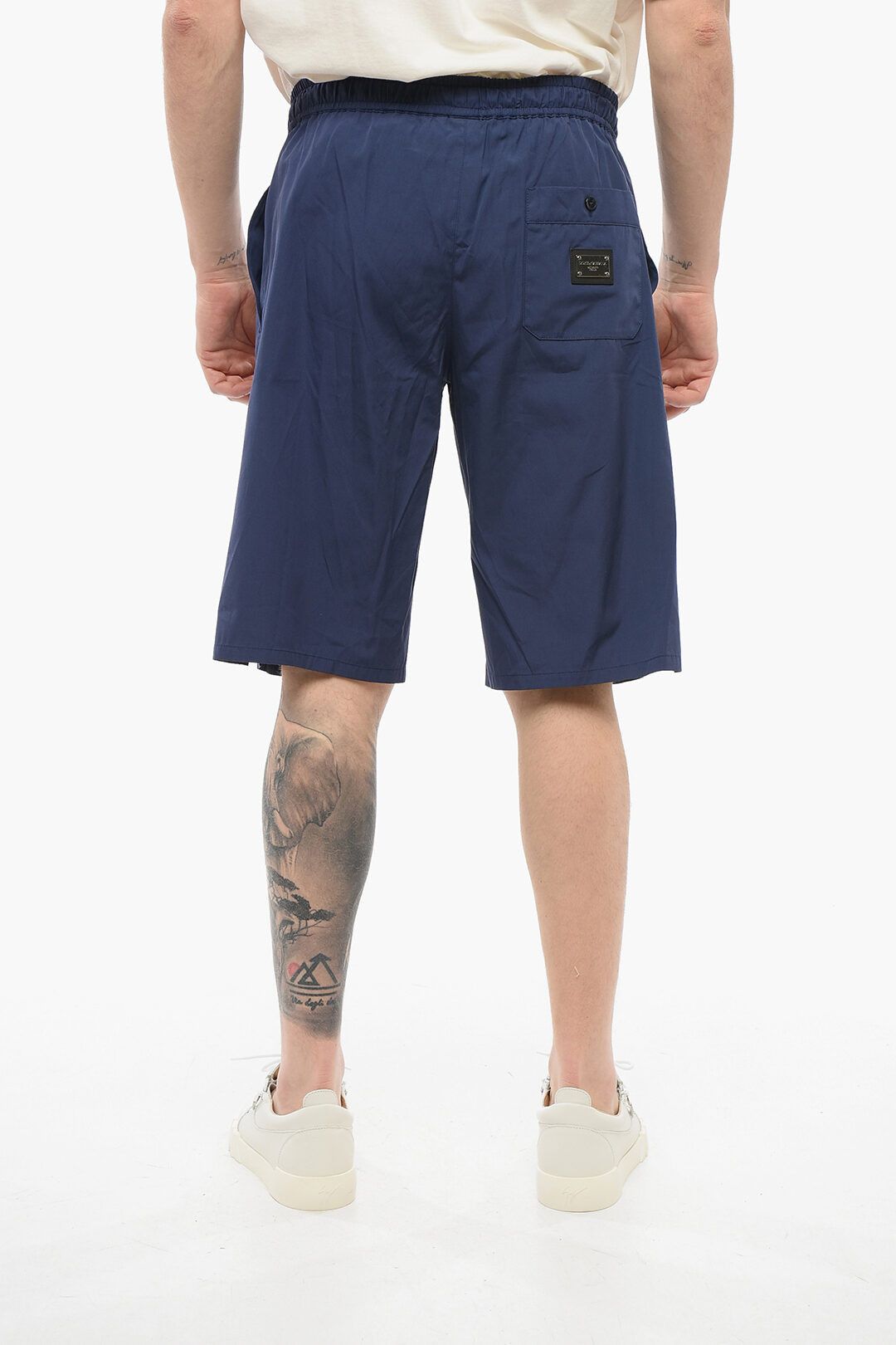 Dolce & Gabbana og1mm0825 Cotton Shorts in Blue Size US 32 / EU 48 - 4 Thumbnail