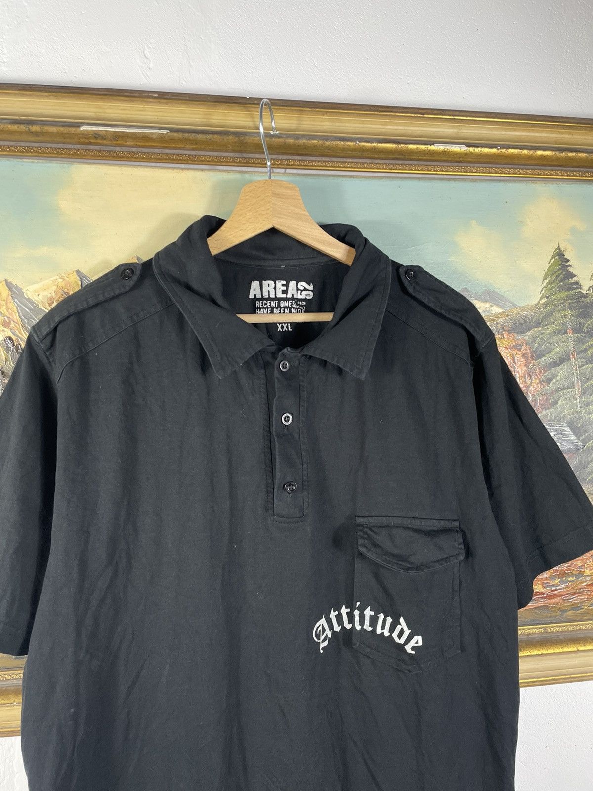 Affliction × Ed Hardy × Tapout Black vintage retro y2k 00s tees t shirt polo baggy loose Size US L / EU 52-54 / 3 - 8 Thumbnail