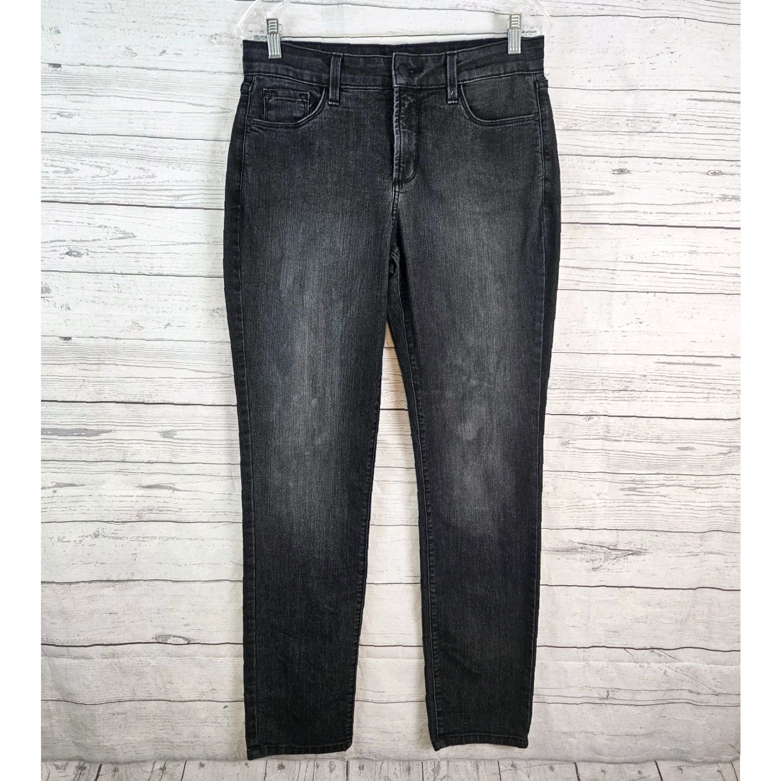 NYDJ **NYDJ Women's Black Mid Rise Legging Size 8** User: **NYDJ Women's Black Mid Rise Legging Size 8** Size 30" / US 8 / IT 44 - 2 Thumbnail