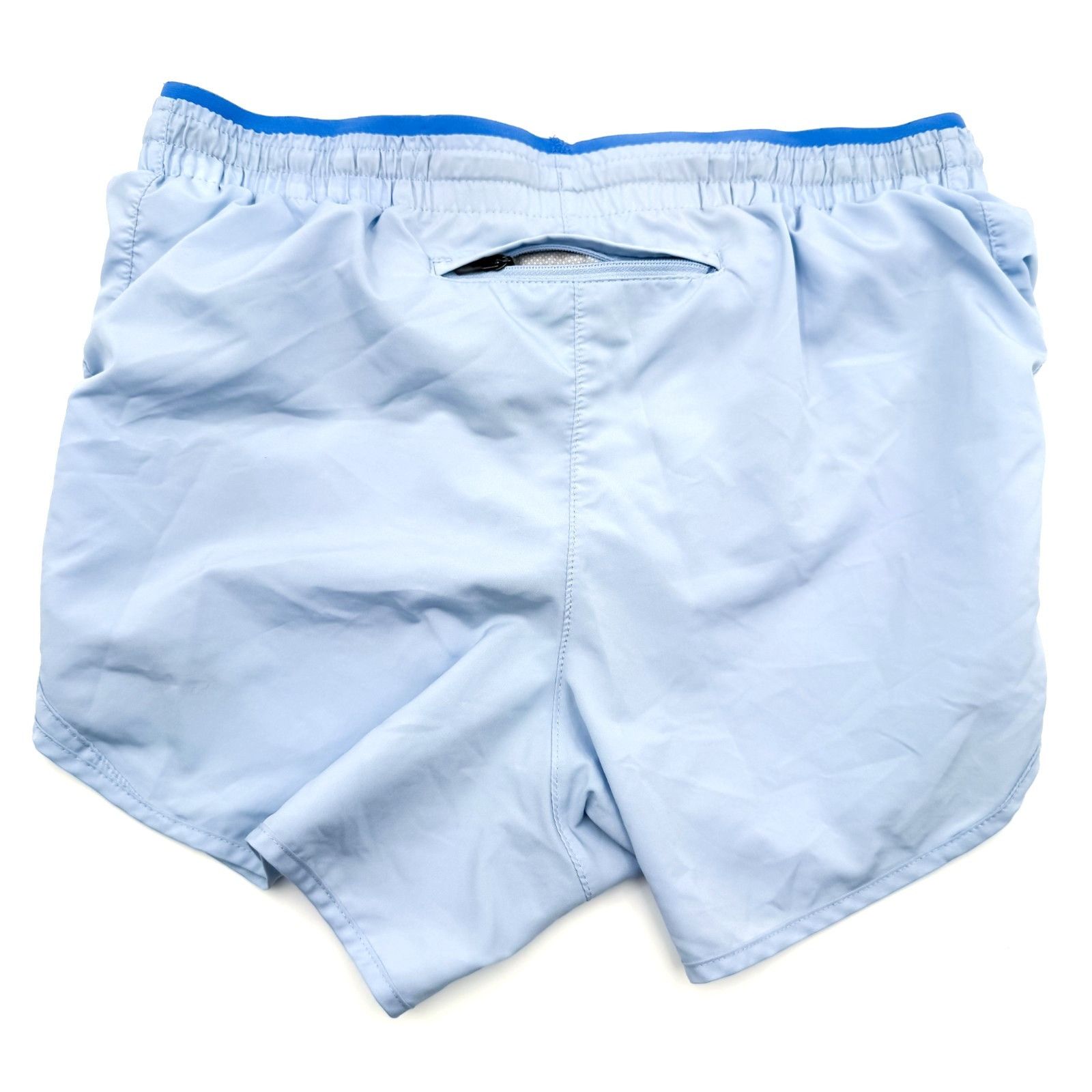 Nike Nike Dri-Fit Running Shorts Light Blue Back Pocket Women's S Size 27" / US 4 / IT 40 - 2 Thumbnail