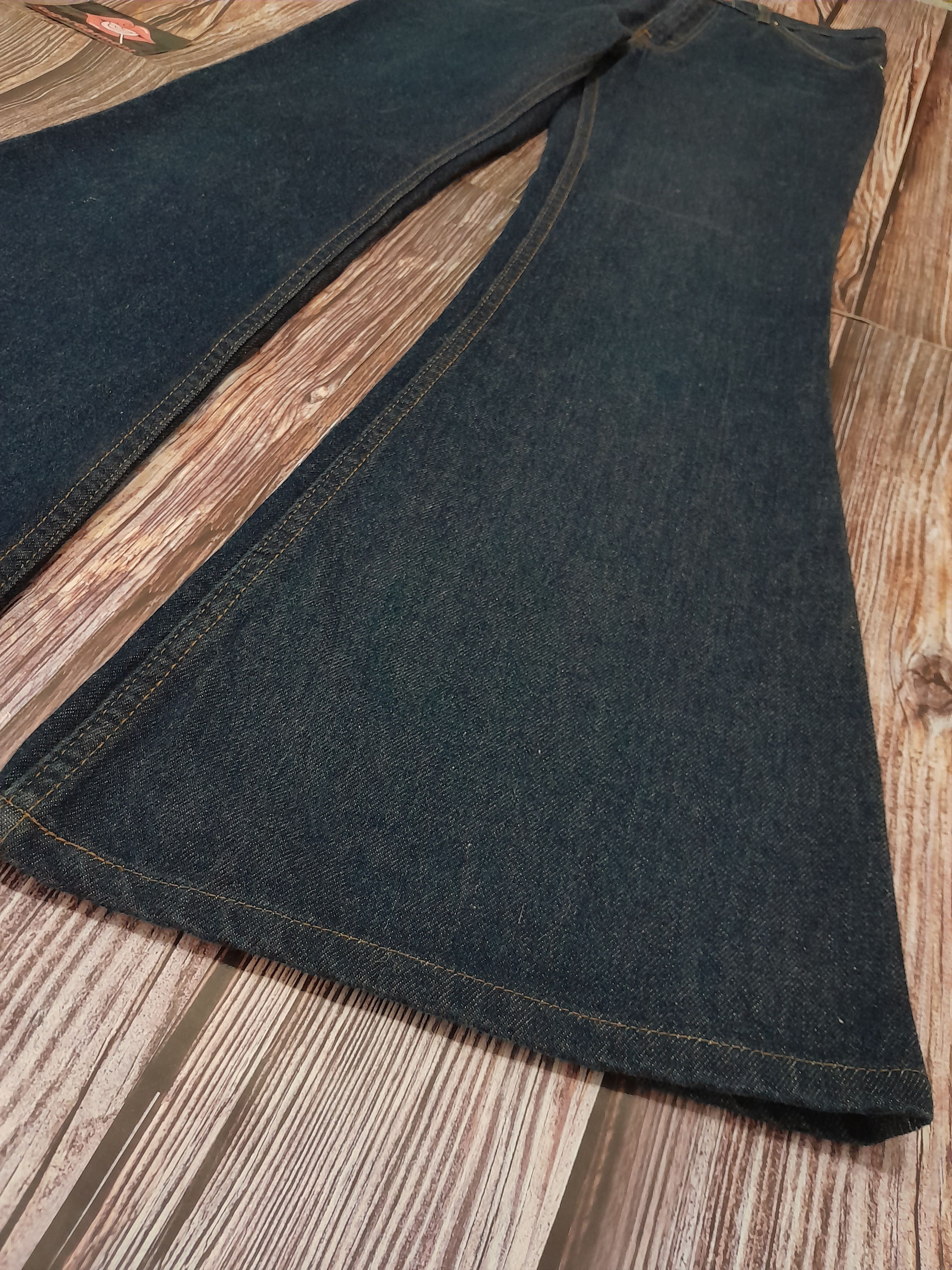 Levi's Levis Bell Bottom Bootcut Flare Black Tab Vintage Jeans Size US 31 - 5 Thumbnail