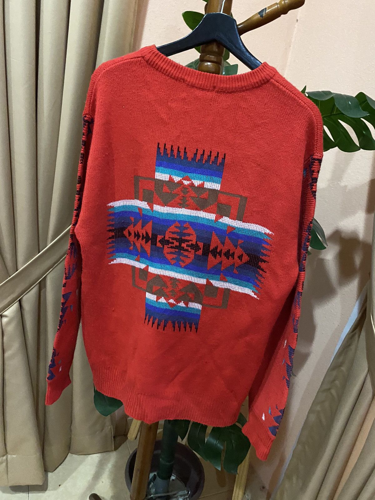 Vintage VINTAGE POWER OF THE PEOPLE NAVAJO KNITWEAR Size US L / EU 52-54 / 3 - 9 Thumbnail