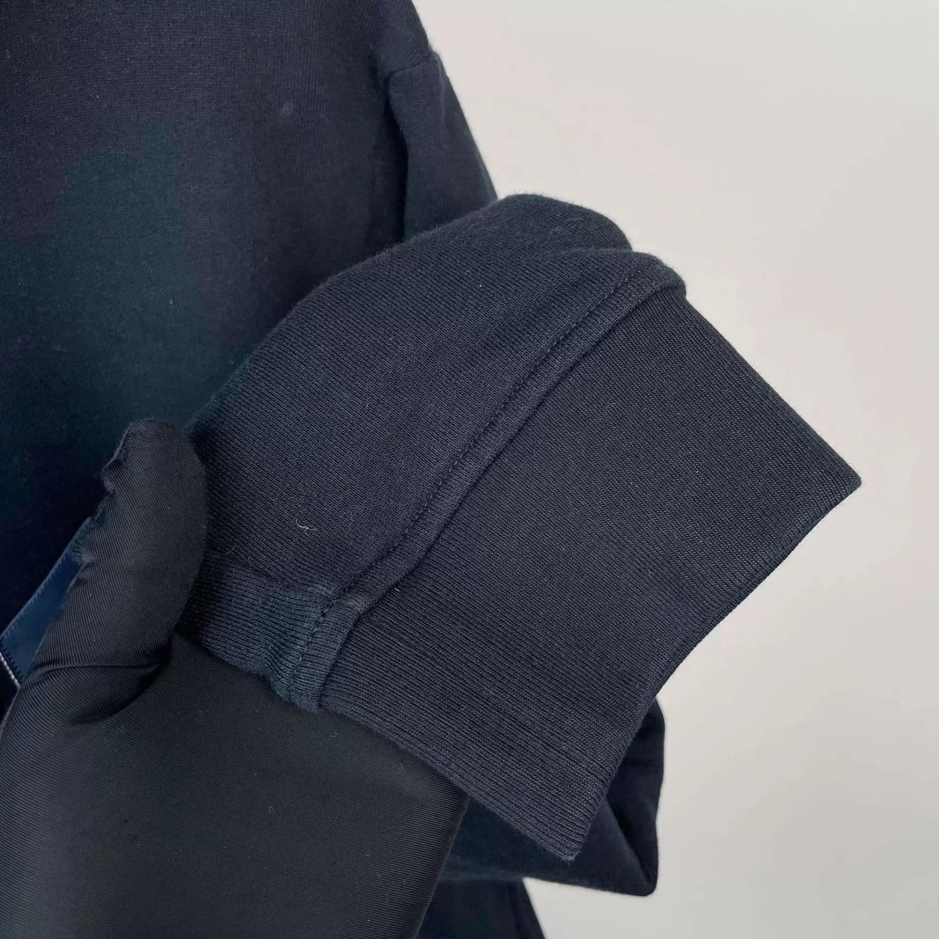 Hermes Hermès men's navy fleece sweatshirt 170/84A 98 new Size US M / EU 48-50 / 2 - 8 Thumbnail