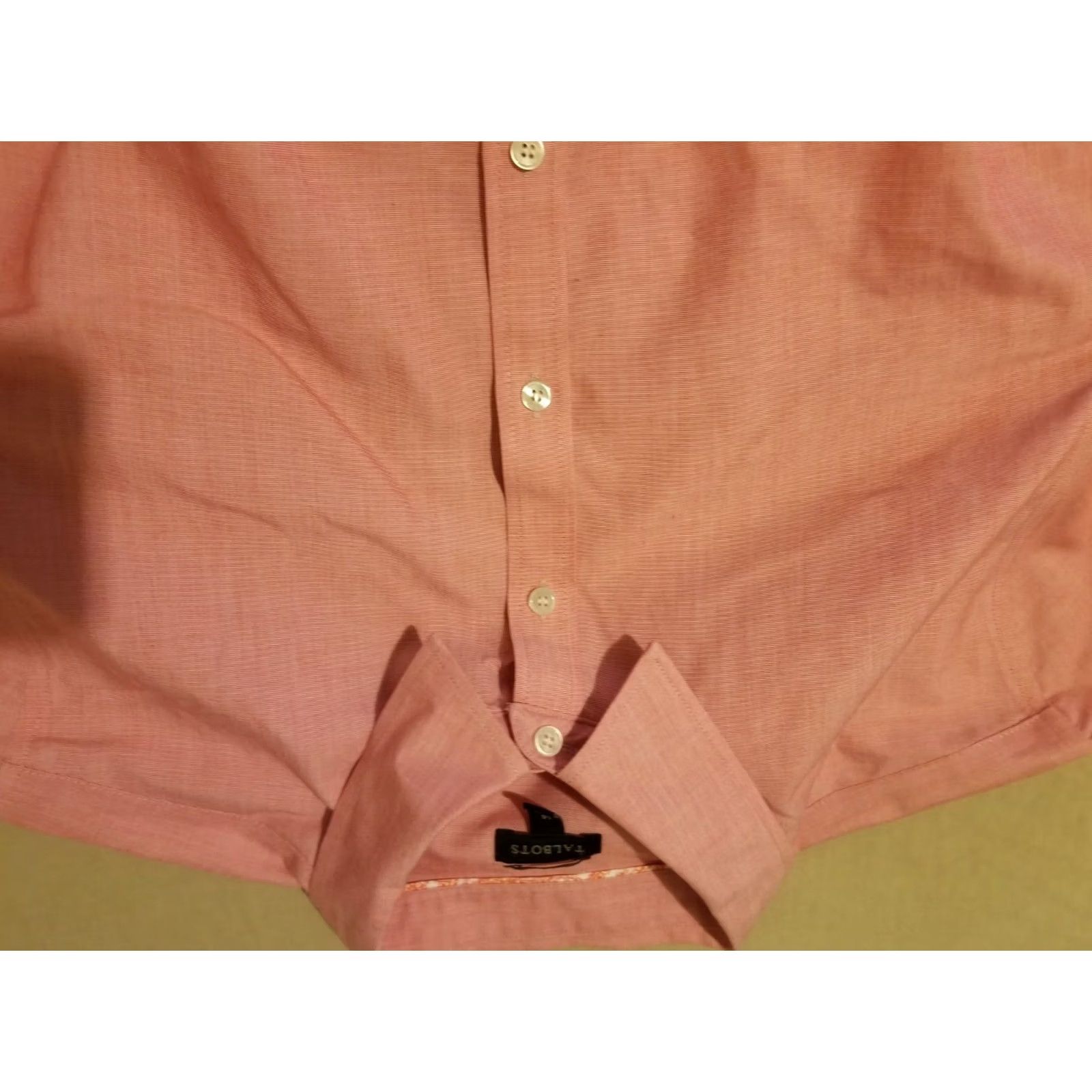 Talbots Talbots Pink Cotton Blouse Shirt 14 Womens Size XL / US 12-14 / IT 48-50 - 2 Thumbnail