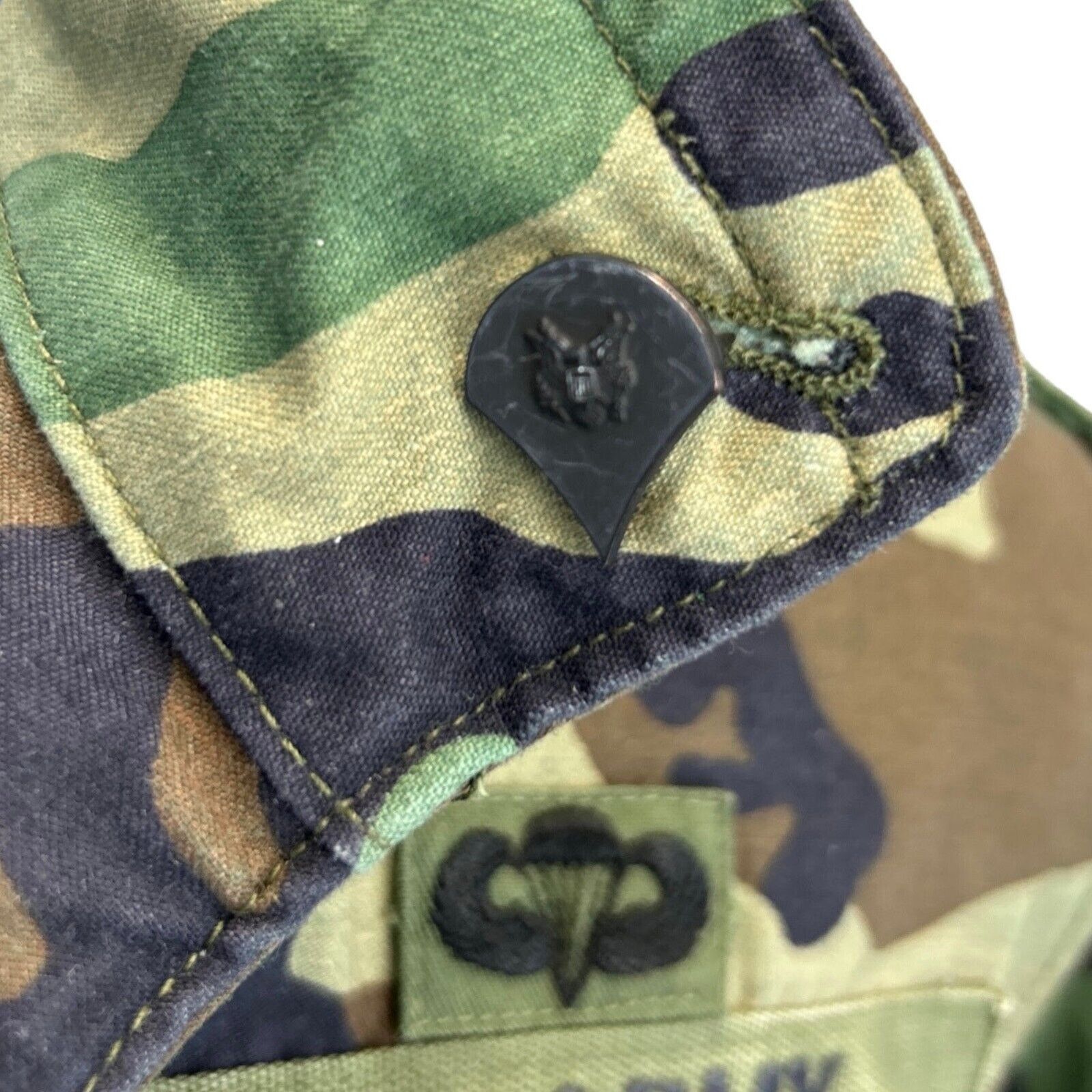 Vintage Vintage US Army Paratrooper Hooded Field Coat S Small Short Size US S / EU 44-46 / 1 - 8 Thumbnail