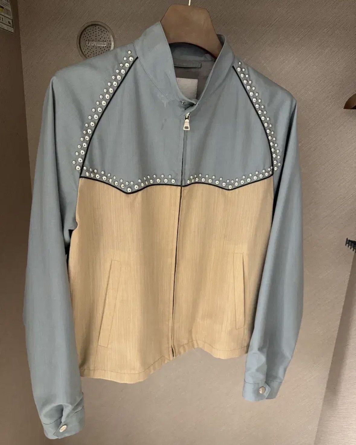 Prada 12SS Prada Studs Blouson Jacket Size US M / EU 48-50 / 2 - 2 Thumbnail