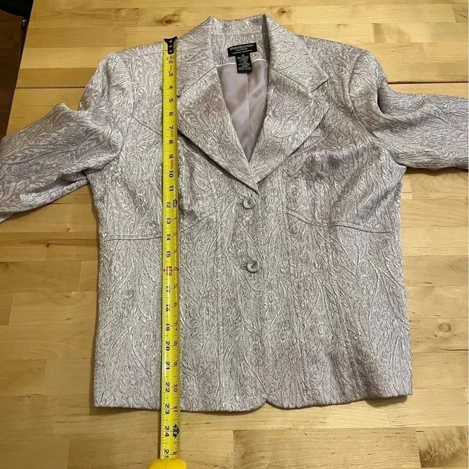 Worthington Worthington Works Size 10 Two Button Blazer Jacket Size L / US 10 / IT 46 - 8 Thumbnail