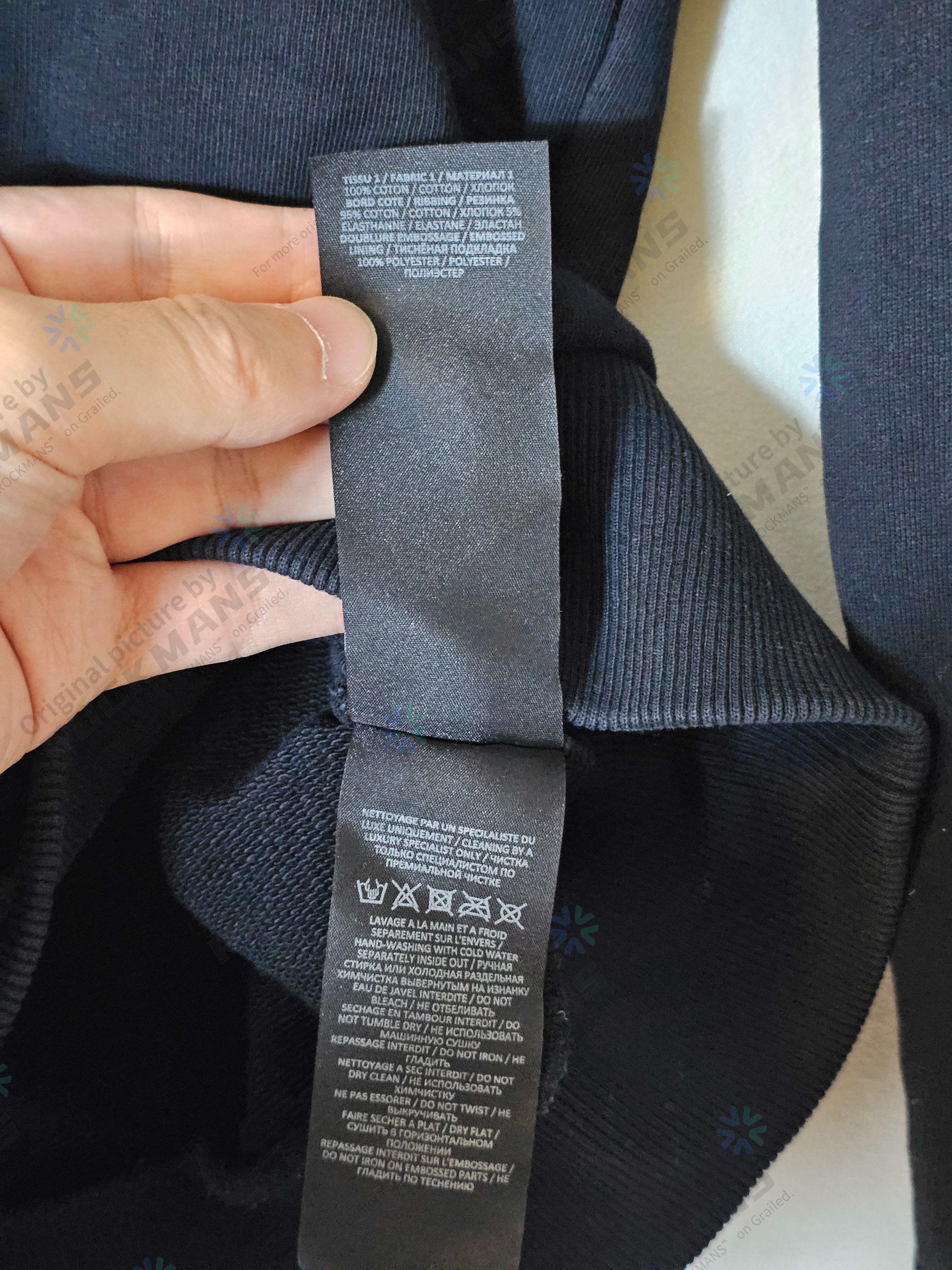Balmain BALMAIN Logo-embossed sweatshirt Black Size M Size US M / EU 48-50 / 2 - 7 Thumbnail