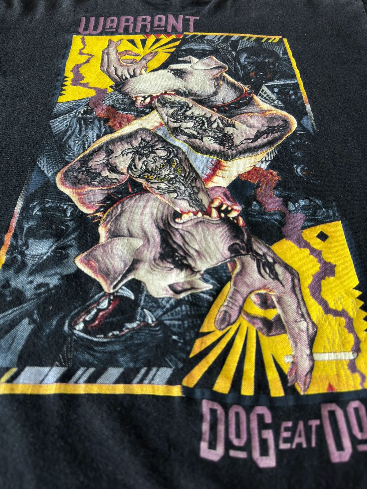 Band Tees 1992-1993 Warrant Dog Eat Dog World Tour 90s Brockum Shirt Size US L / EU 52-54 / 3 - 7 Thumbnail