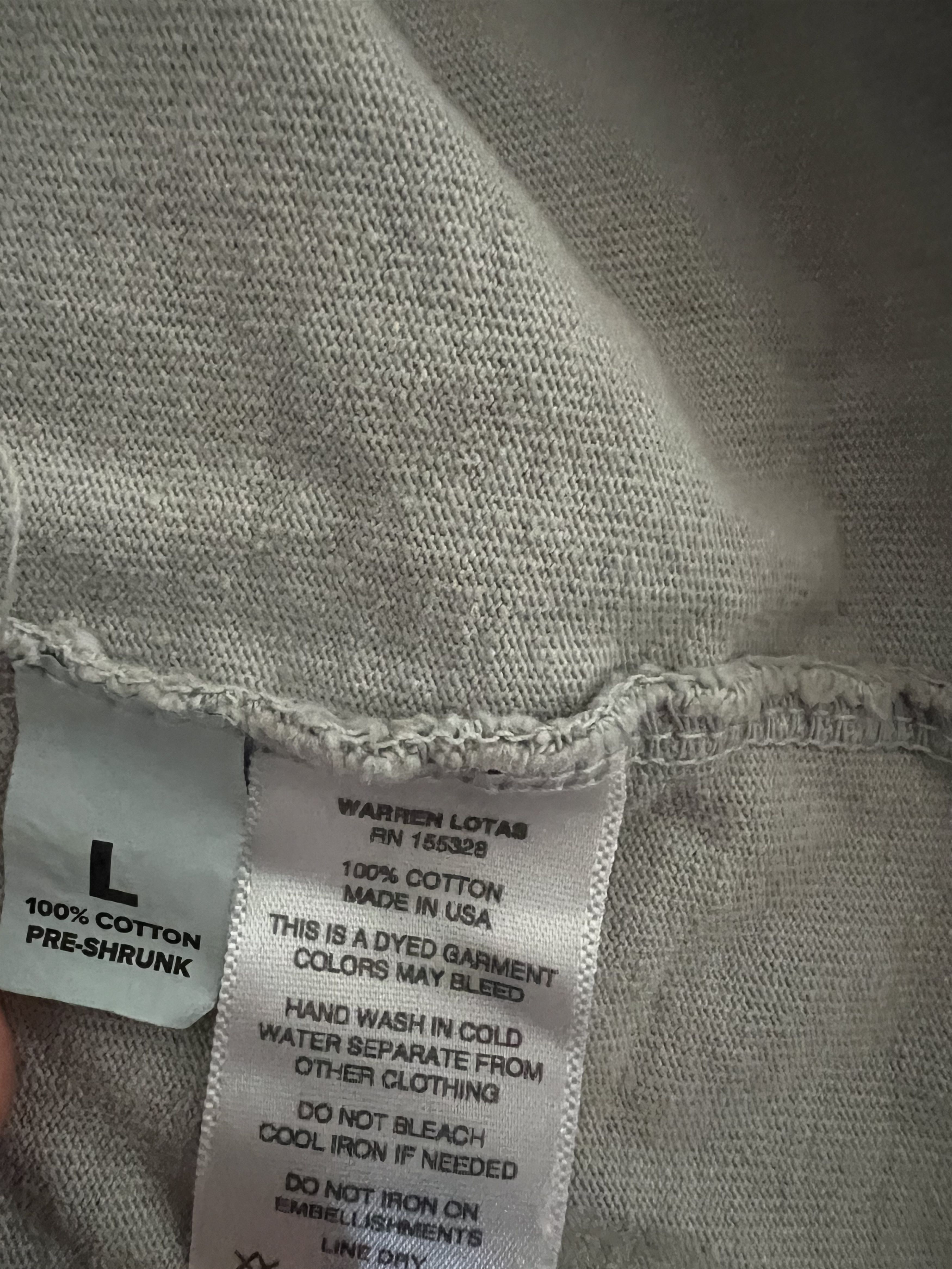 Warren Lotas Warren Lotas Reclamation Tee Size US L / EU 52-54 / 3 - 5 Thumbnail