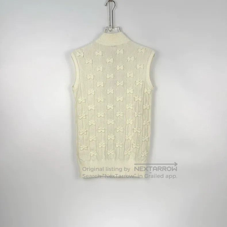 Chanel Chanel White bow zipper vest Size XS / US 0-2 / IT 36-38 - 4 Thumbnail