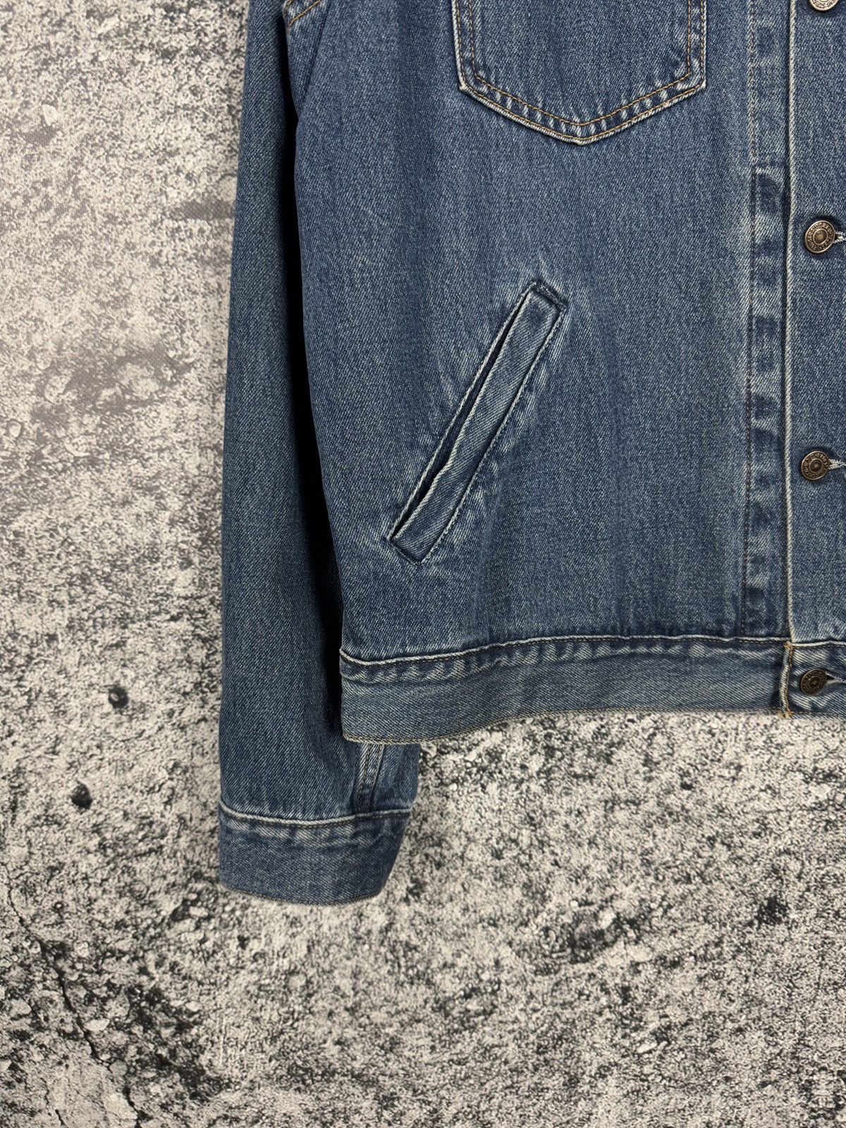 Levi's Vintage Clothing Men’s Levis Vintage 90s Denim Trucker Jacket Streetwear XL Size US XL / EU 56 / 4 - 4 Thumbnail