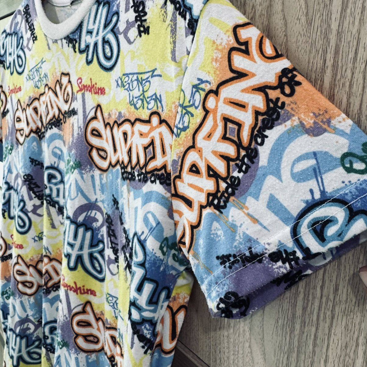 Japanese Brand Full Print Azul Surfing Tee Size US M / EU 48-50 / 2 - 3 Thumbnail