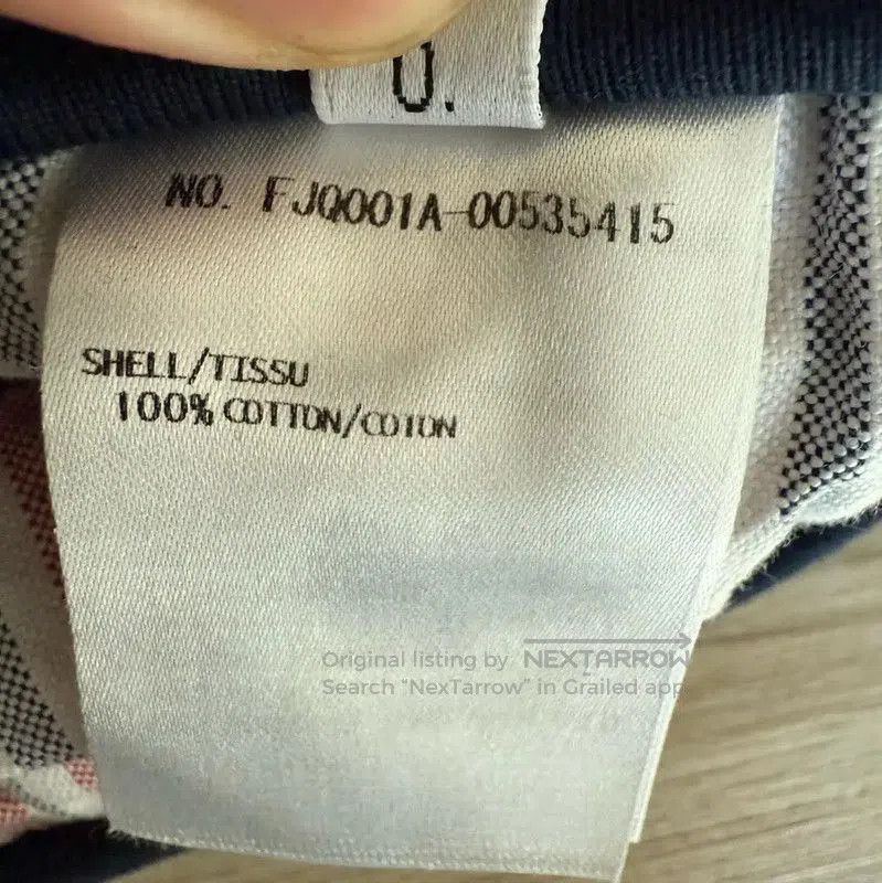 Thom Browne Thom Browne Women's Casual Navy Cotton Pants . Size 28" / US 6 / IT 42 - 5 Thumbnail