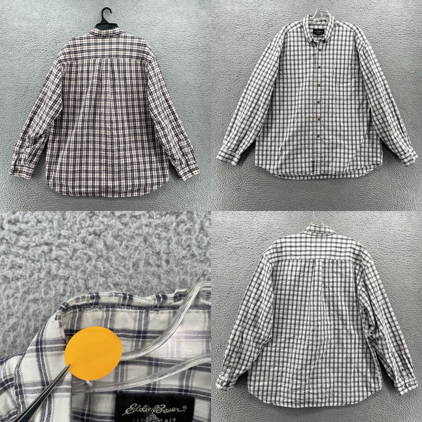 Eddie Bauer Eddie Bauer Western Shirt Mens LOT (3) XL Plaid Hiking Camping Workwear Academia Shirt Men XL Plaid Western Eddie Bauer Mens XL Multicolor Size US XL / EU 56 / 4 - 9 Thumbnail
