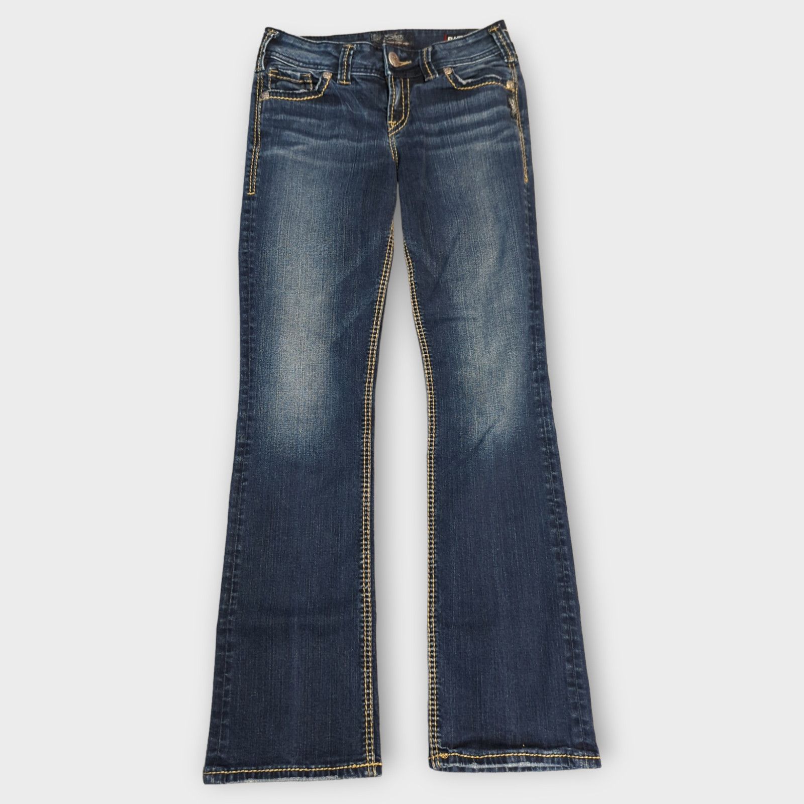 Other SILVER Suki Fluid Denim Boot Cut Jeans W26 Size 26" / US 2 / IT 38 - 1 Thumbnail