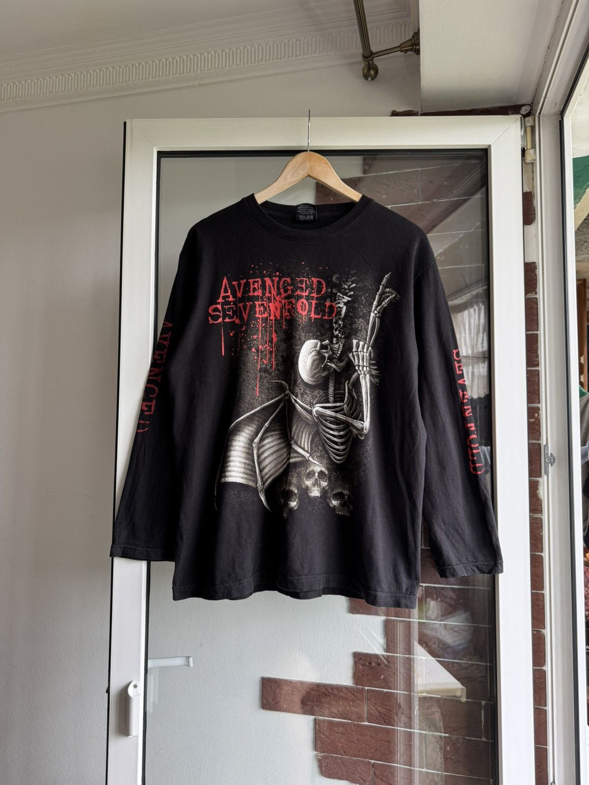 Band Tees Vintage Avenget Sevenfold Long Sleeve 0’s Size US L / EU 52-54 / 3 - 4 Thumbnail