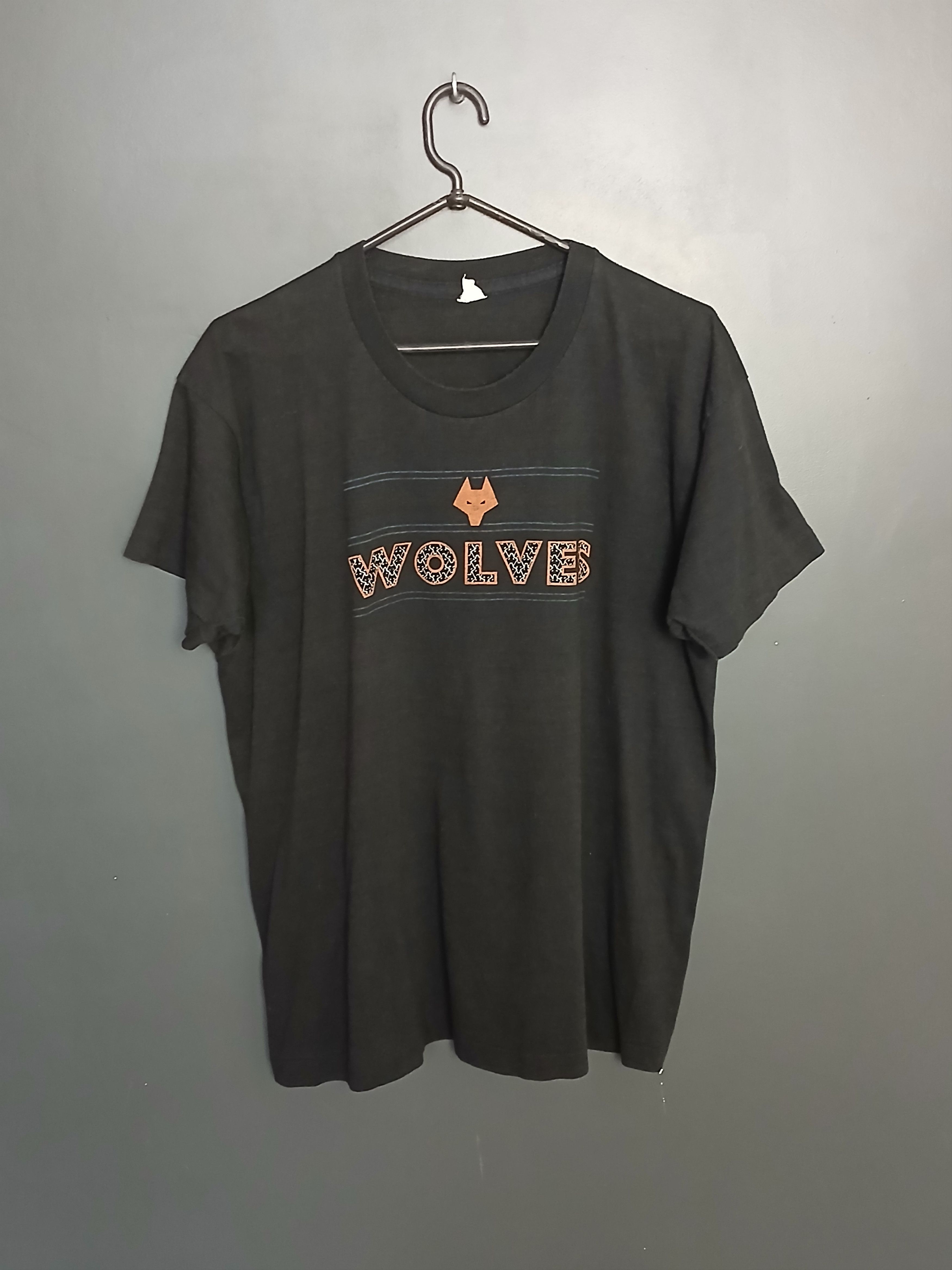 Vintage Vintage Wolverhampton Wanderers Football T-Shirt Size US XL / EU 56 / 4 - 1 Thumbnail