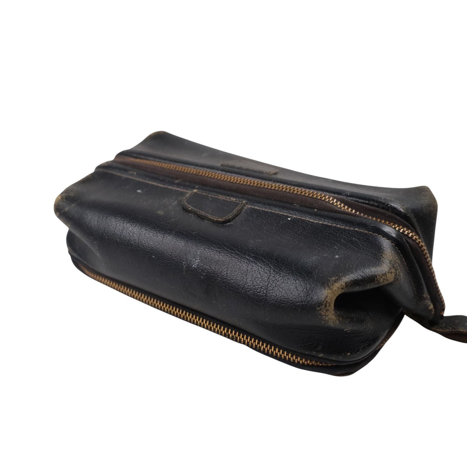 Vintage True VTG 50's TraValet Leather Dopp Toiletry Travel Kit Size ONE SIZE - 2 Thumbnail