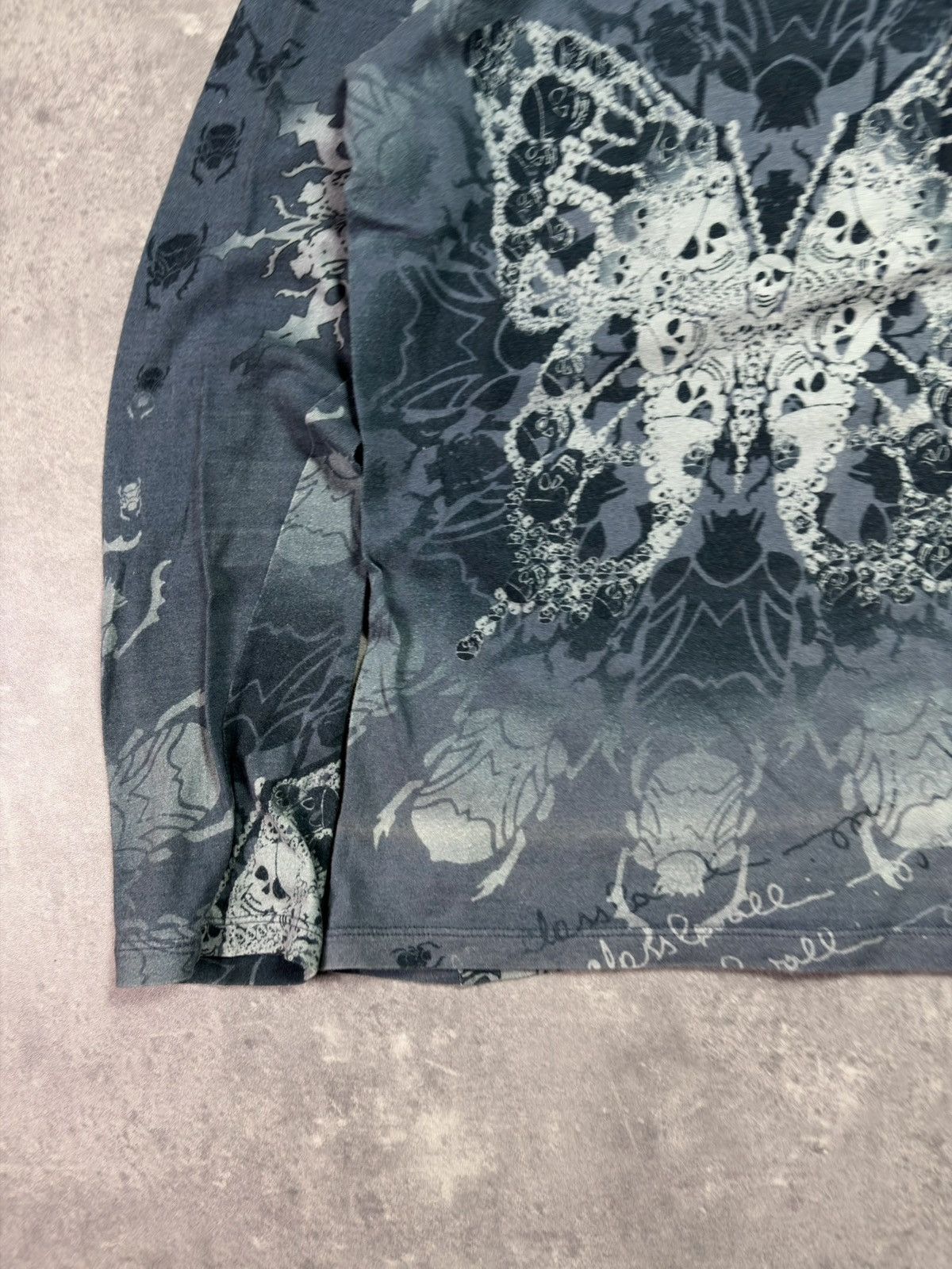 Roberto Cavalli 00s Class Roberto Cavalli Skulls Insects AOP Longsleeve S M Size US M / EU 48-50 / 2 - 4 Thumbnail
