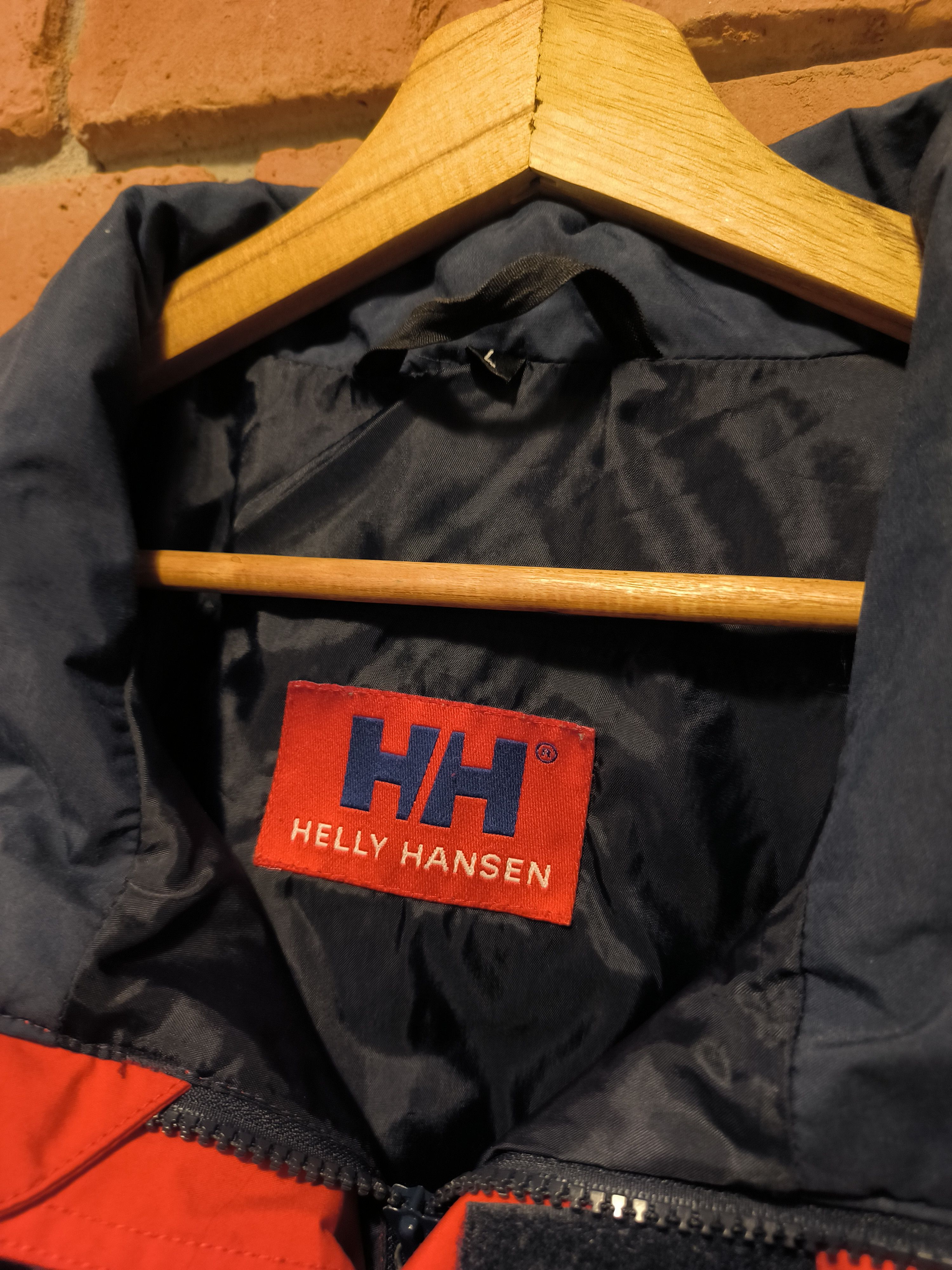 Helly Hansen × Vintage Vintage Helly Hansen HH Jacket Windbreaker Logo Red Size US XL / EU 56 / 4 - 6 Thumbnail