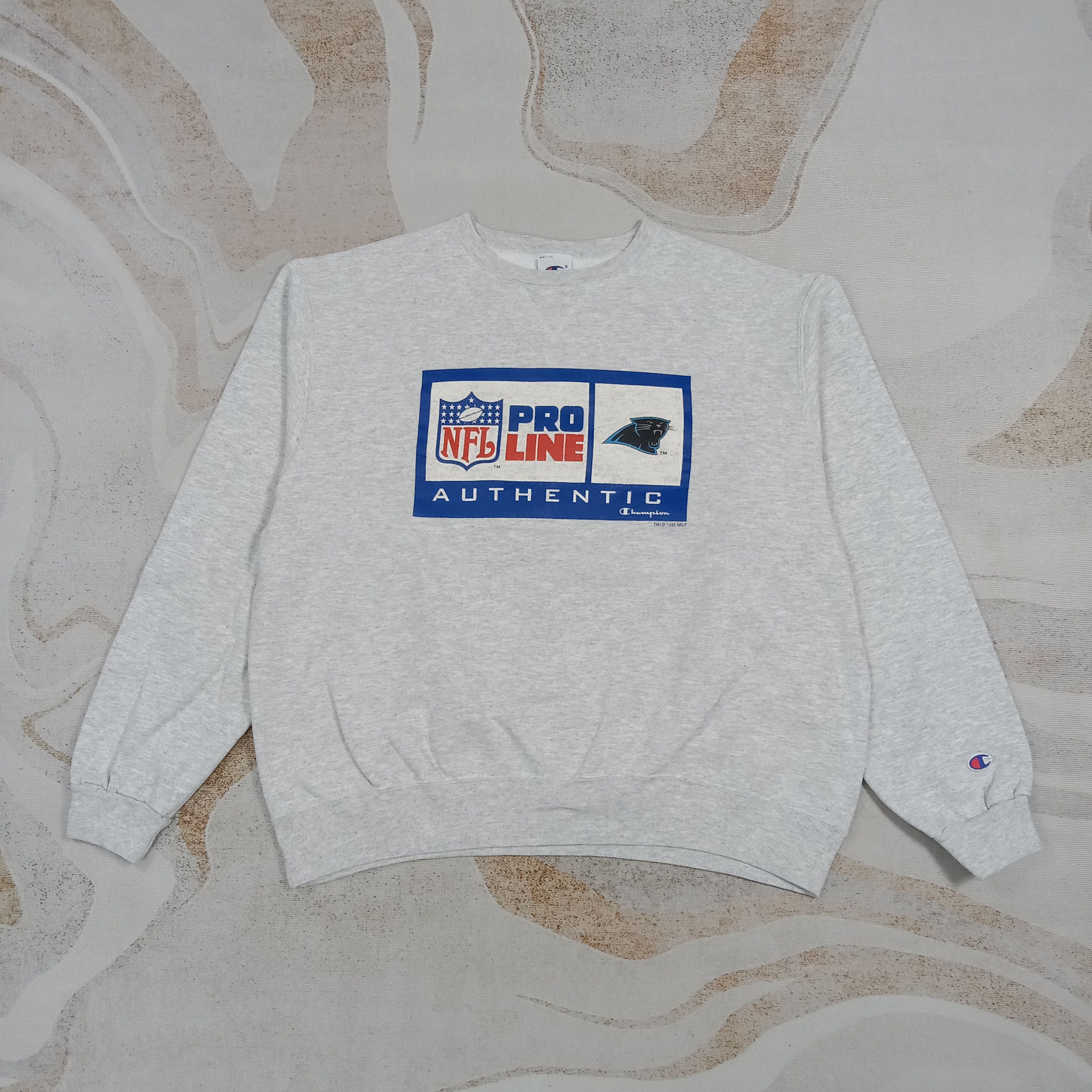 NFL Champion Carolina Panthers Football Team Sweatshirt C275N16 Size US XL / EU 56 / 4 - 1 Thumbnail