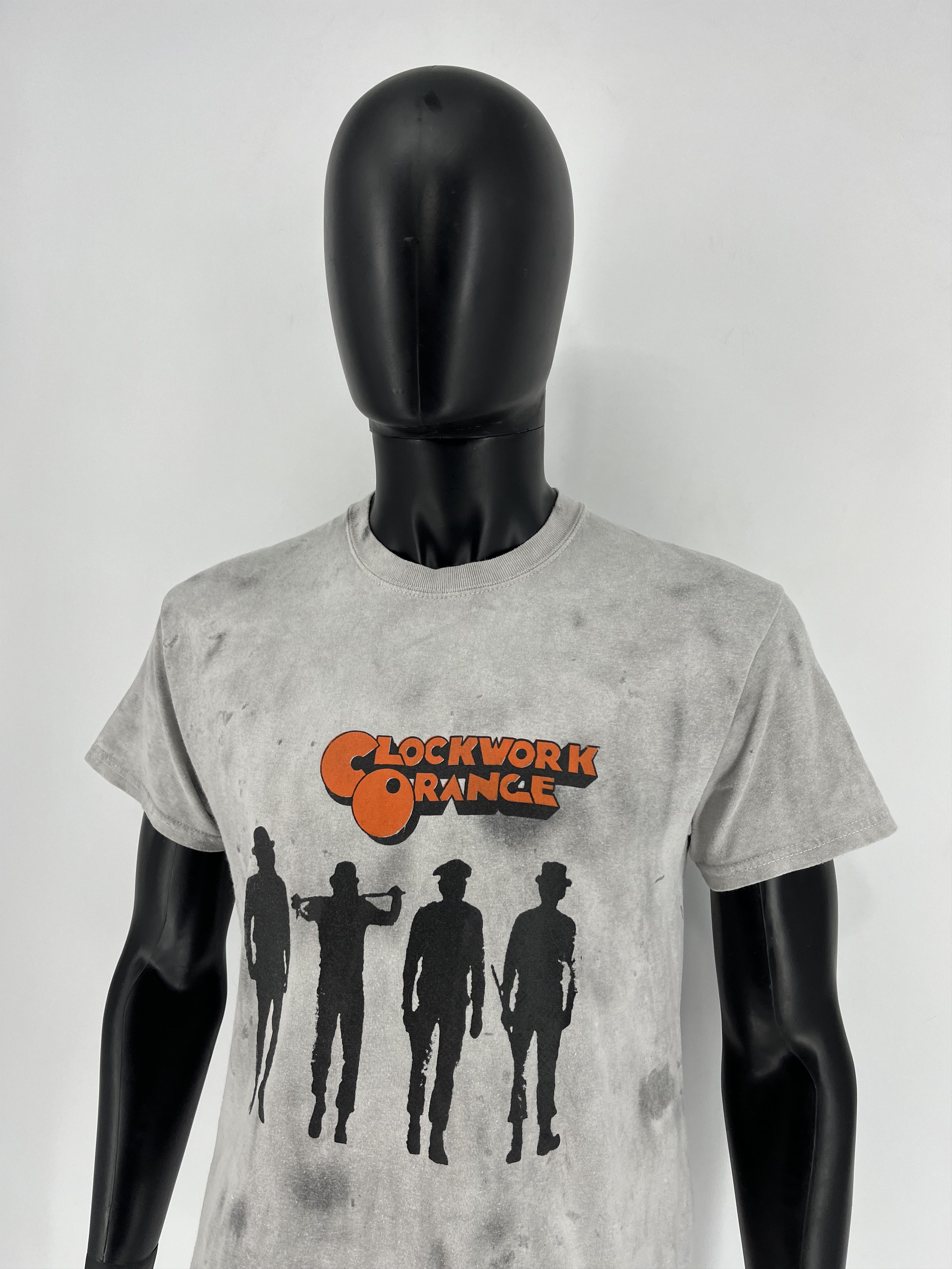Band Tees Vintage Y2K Clockwork Orange Dead Face Horror Tee Size US M / EU 48-50 / 2 - 4 Thumbnail