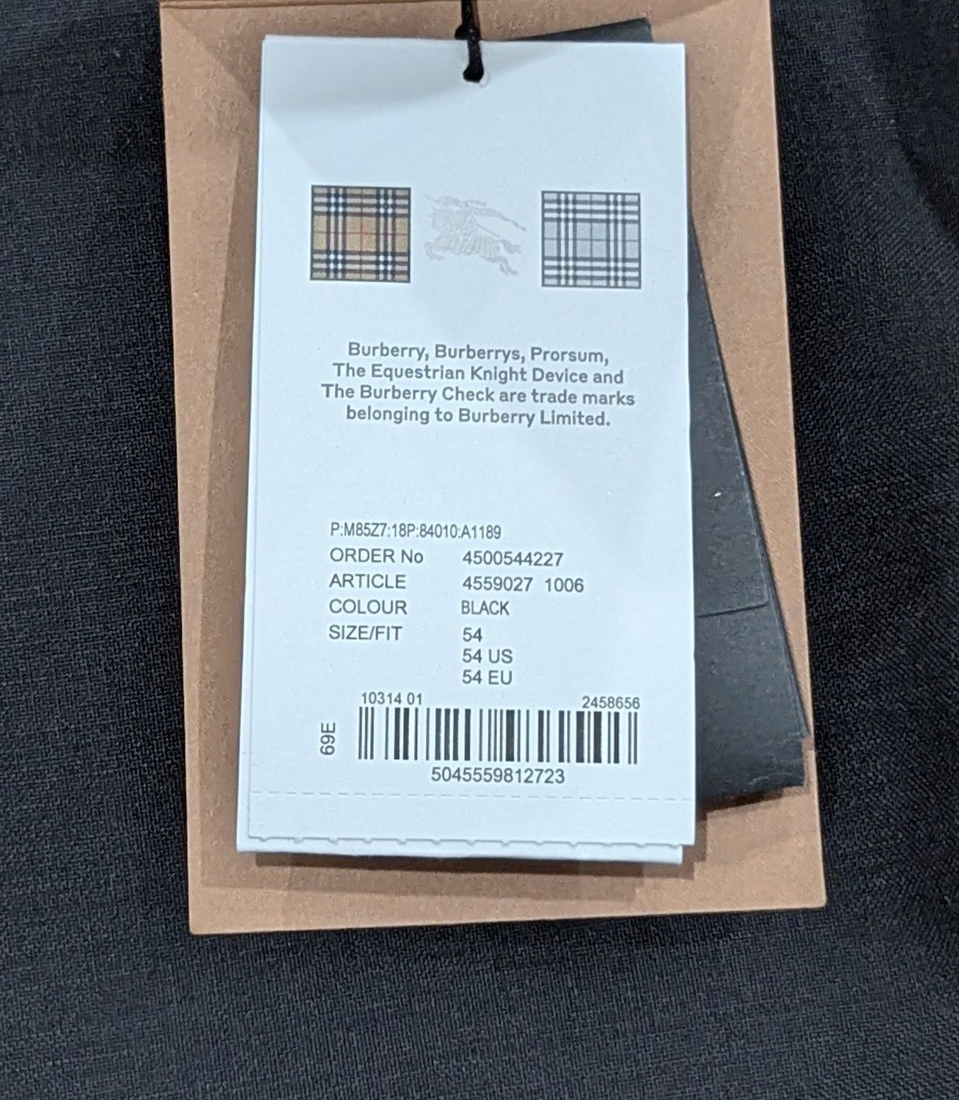 Burberry Burberry Two Tone Mohair/Wool Trousers Pants Black 54 US 38 Size US 38 / EU 54 - 10 Thumbnail