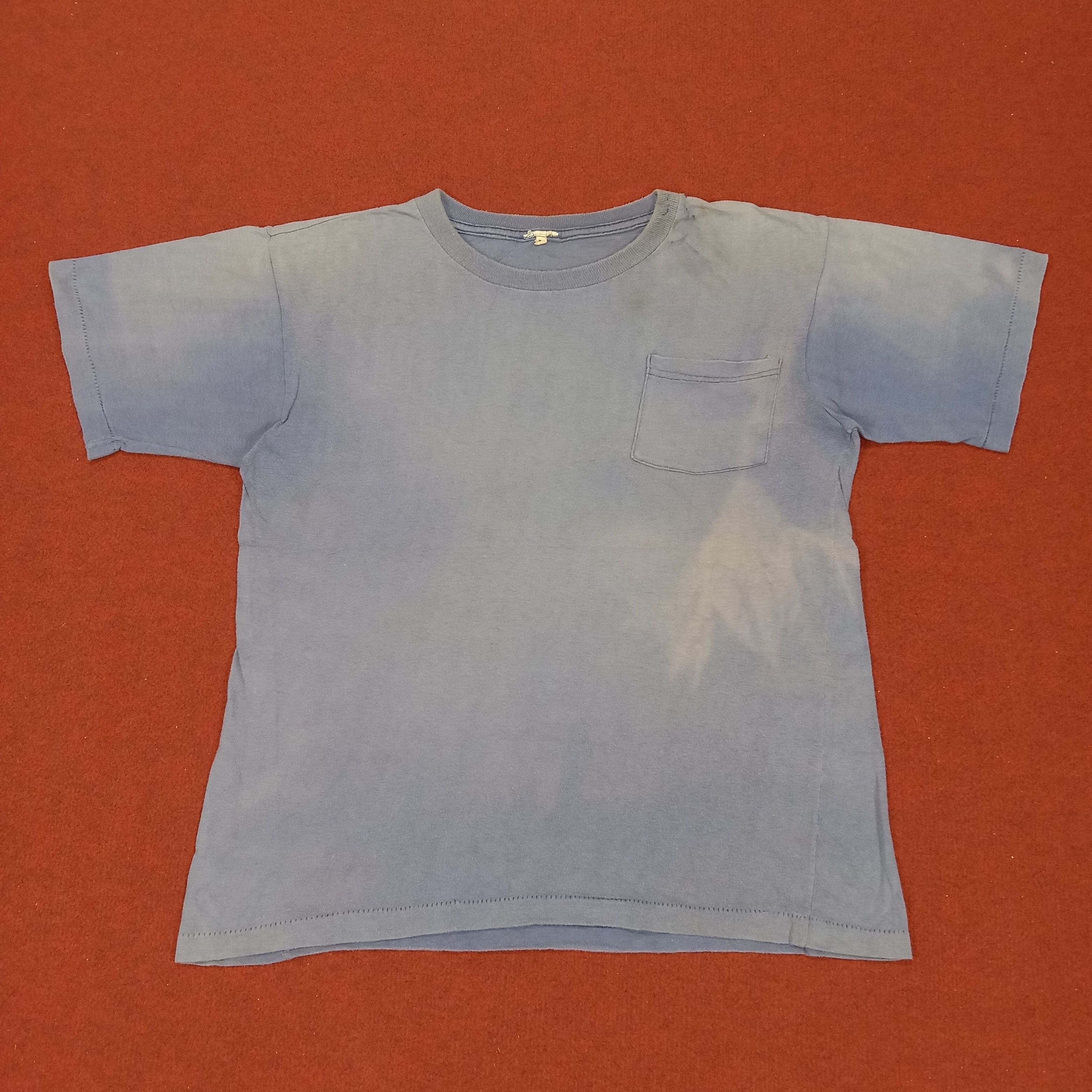 Camel × Vintage Camel Backprint Design Streetwear Pocket Tshirt Faded Size US L / EU 52-54 / 3 - 2 Thumbnail