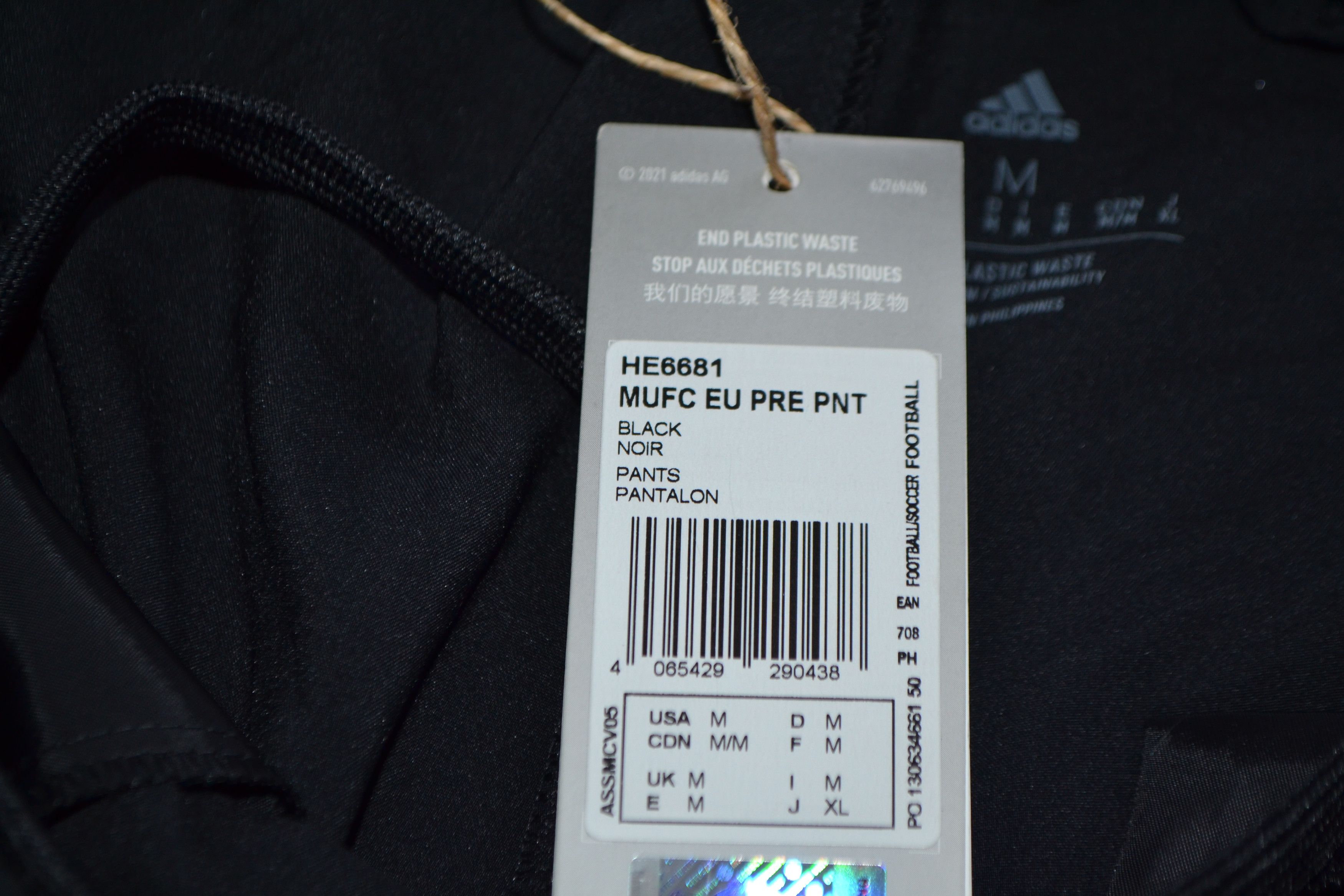 Adidas Manchester United adidas European Training Pants 2022 2023 Size US 32 / EU 48 - 4 Thumbnail