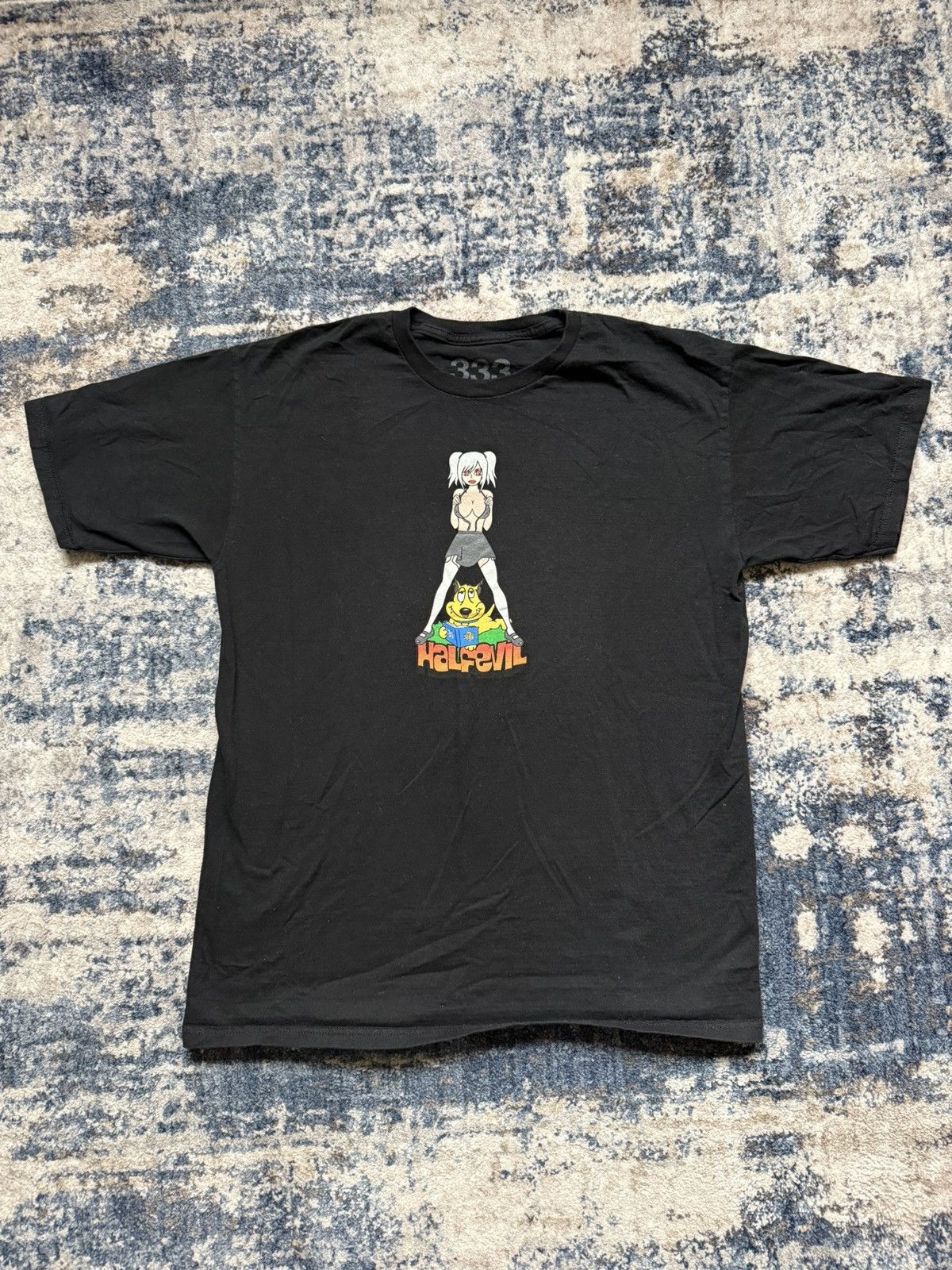Half Evil Spike Likes To Read Tee Size US L / EU 52-54 / 3 - 1 Thumbnail
