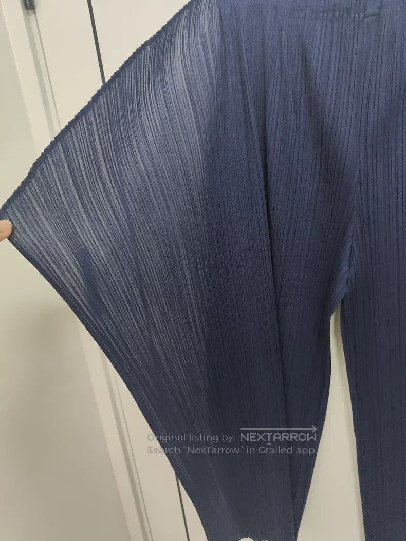 Issey Miyake Issey Miyake Navy Blue Kelp Pants Size 25" / US 0 / IT 36 - 5 Thumbnail