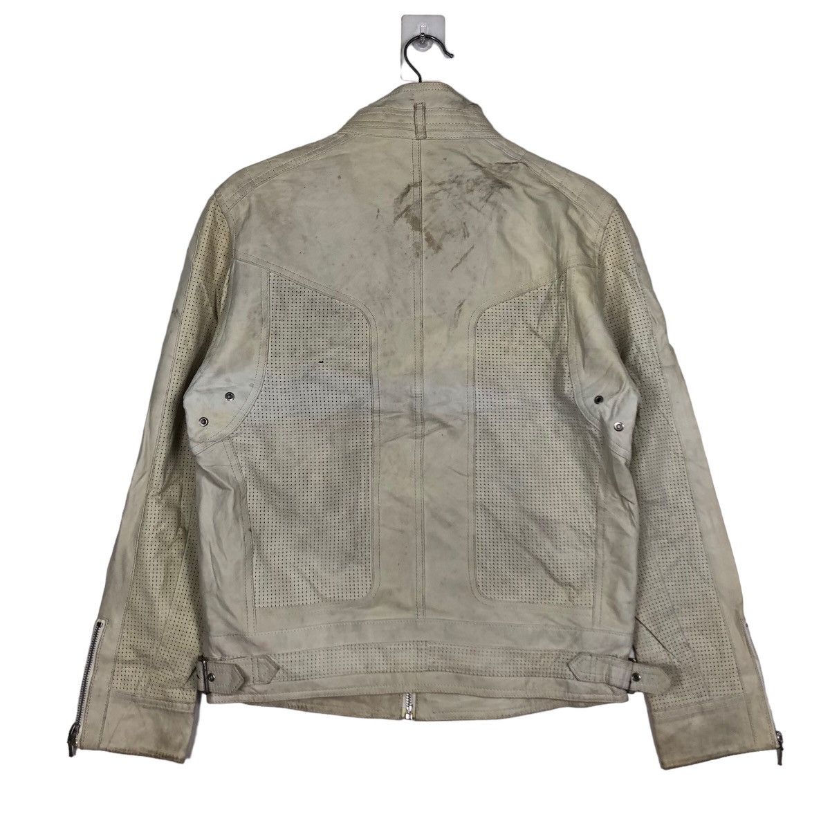 Japanese Brand 🔥Biker Jacket Genuine Leather Angee Bross Schott Perfecto Size US M / EU 48-50 / 2 - 8 Thumbnail