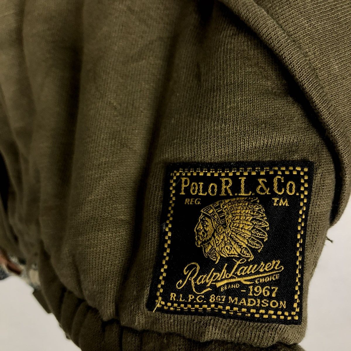 Polo Ralph Lauren 🔥VINTAGE BIKER TANKTOP JACKET POLO RALPH LAUREN BLANKET Size US L / EU 52-54 / 3 - 21 Thumbnail