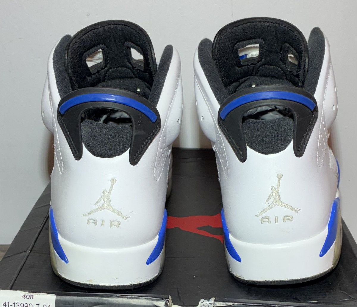 Jordan Brand Size 11 - Air Jordan 6 Retro Sport Blue (2014) Size US 11 / EU 44 - 4 Thumbnail