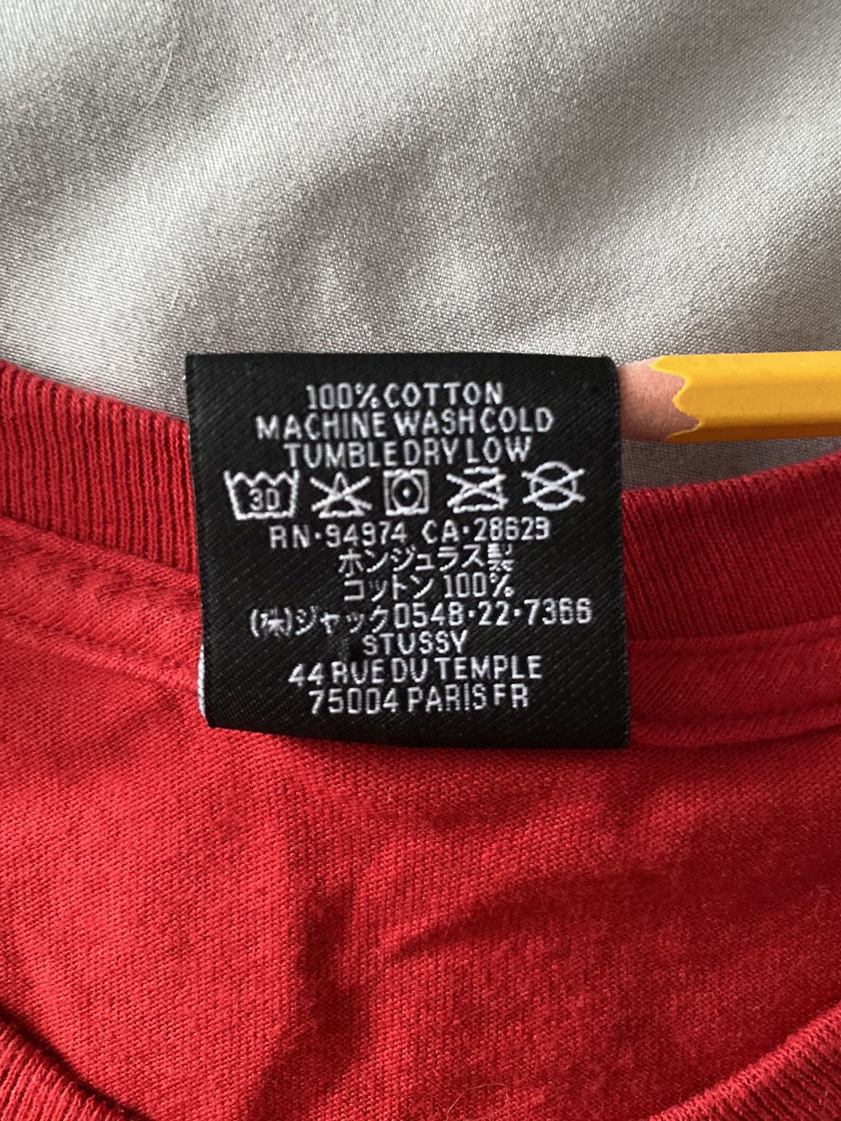 Stussy Stüssy international logo print tee Size US L / EU 52-54 / 3 - 4 Thumbnail