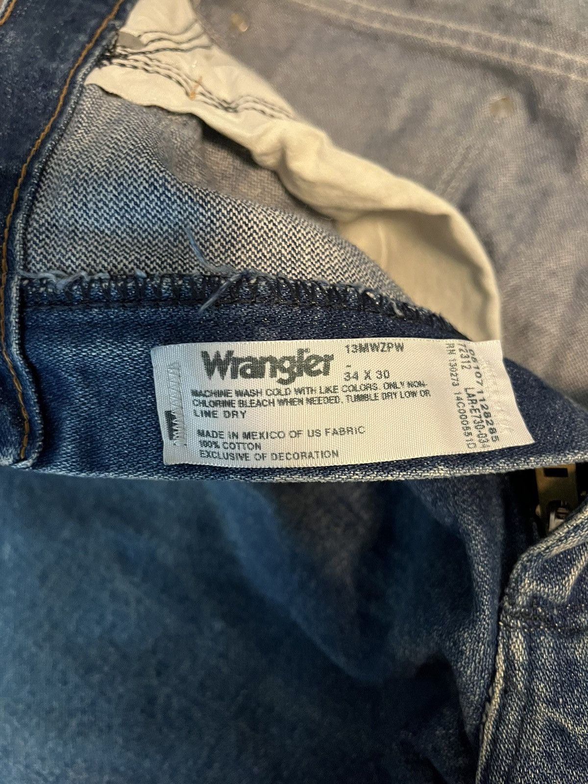 Wrangler Vintage Wrangler Denim Size US 33 - 6 Thumbnail