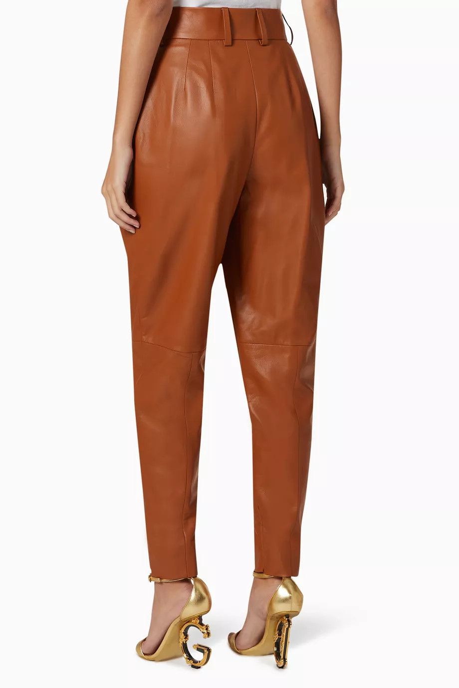Dolce & Gabbana o1y0925 Casual Pant in Brown Size 30" / US 8 / IT 44 - 2 Thumbnail