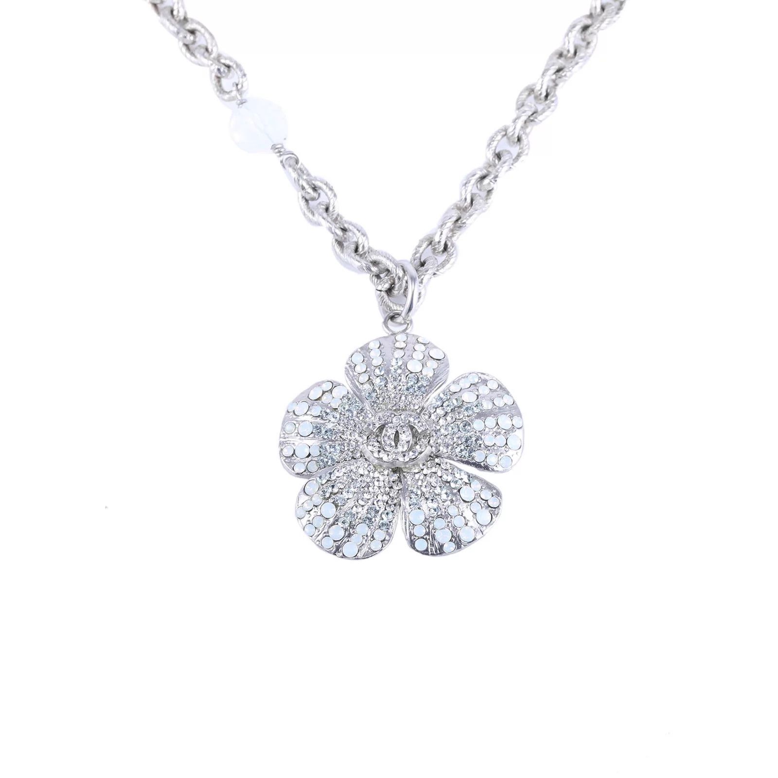 Chanel CHANEL CC Logo Necklace Size ONE SIZE - 1 Thumbnail