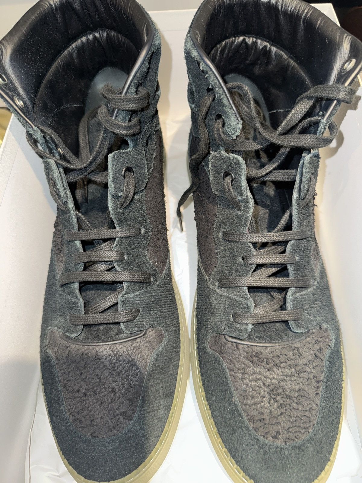 Balenciaga Balenciaga Multi-Material High Tops Size US 13 / EU 46 - 3 Thumbnail