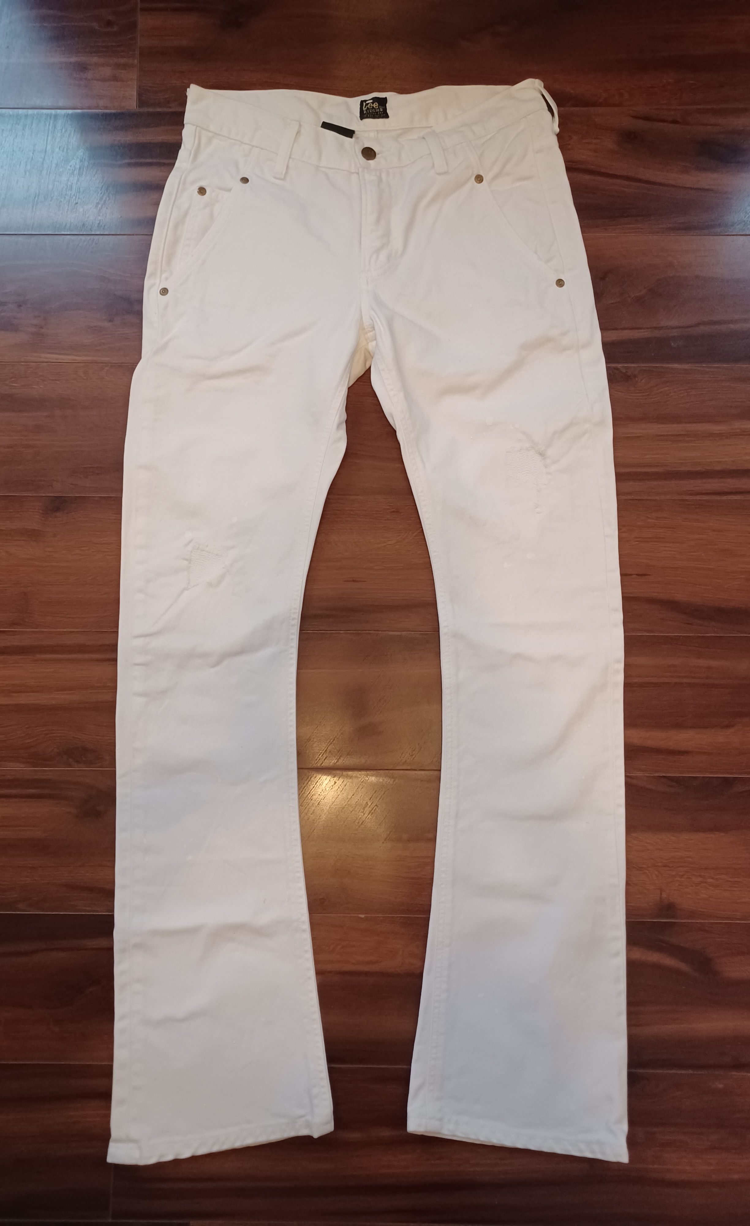 image of Akm Flare Bootcut Denim in White, Men's (Size 31)
