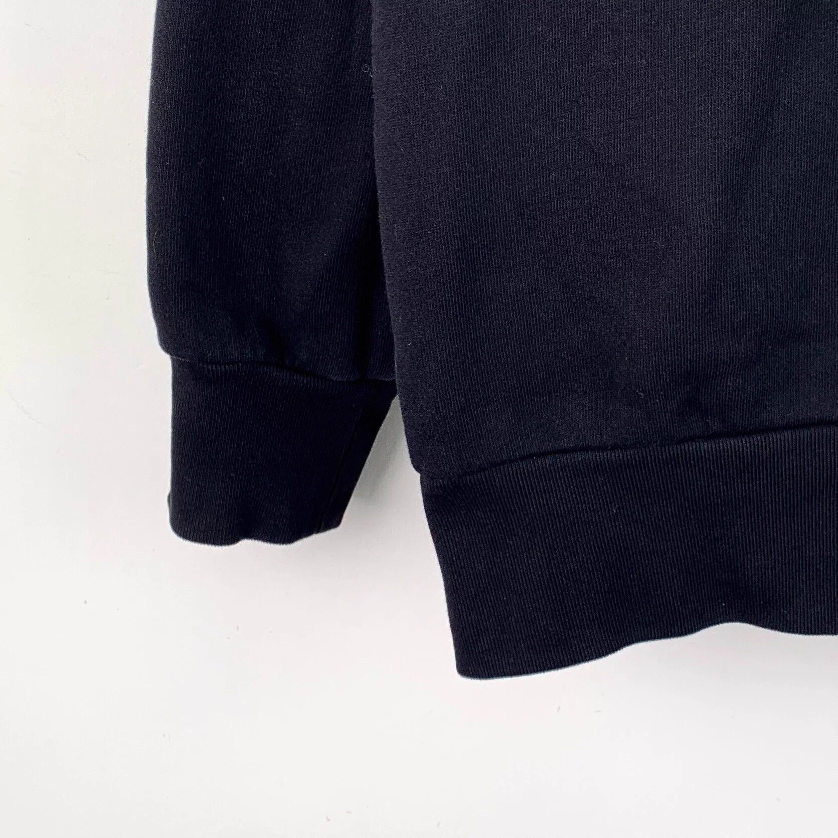 Burberry Burberry Black Logo Embroidered Cotton Hoodie XS Size US XS / EU 42 / 0 - 5 Thumbnail