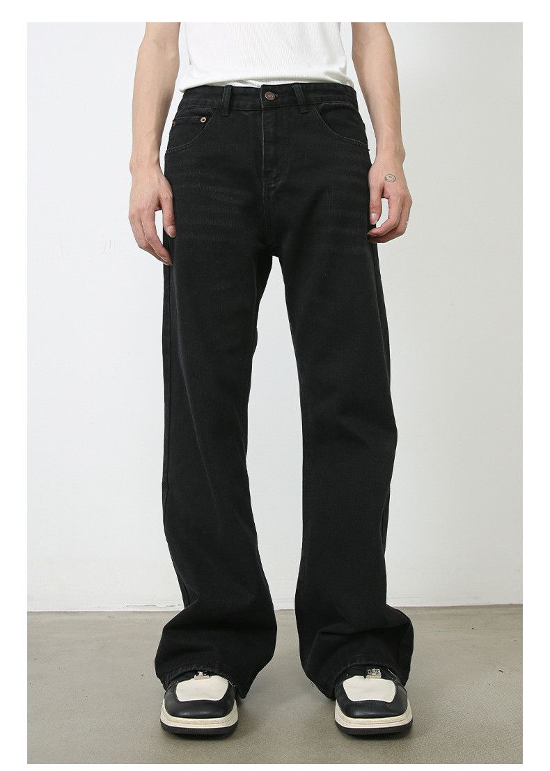 Japanese Brand × Jean American high street flared slim straight casual jeans Size US 34 / EU 50 - 1 Thumbnail