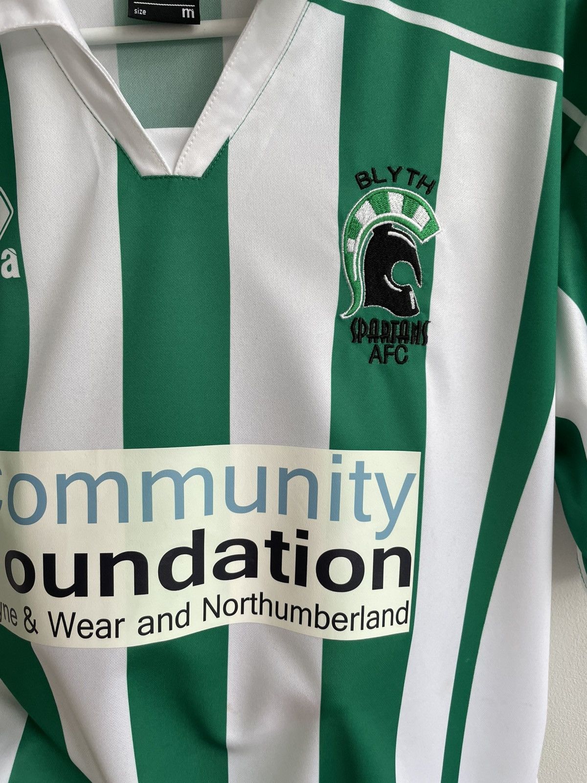 Errea Blyth Spartans AFC Callum #10 Football Soccer Jersey Shirt Size US M / EU 48-50 / 2 - 15 Thumbnail