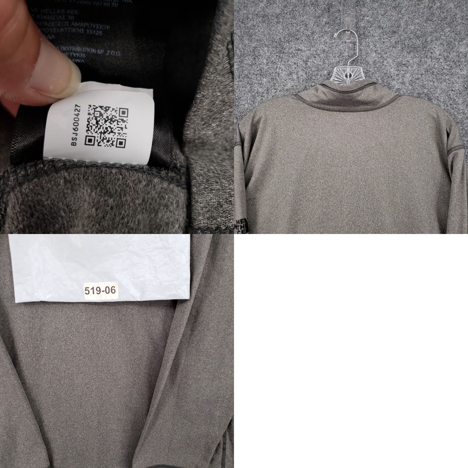 The North Face The North Face Sweater Mens 2XL Gray 1/4 Zip Pullover NF0A3LHB Paced to 2XL Mens Pullover Sweater Gray The North Face 1/4 Zip Mock Neck Logo Pocket Size US XXL / EU 58 / 5 - 9 Thumbnail